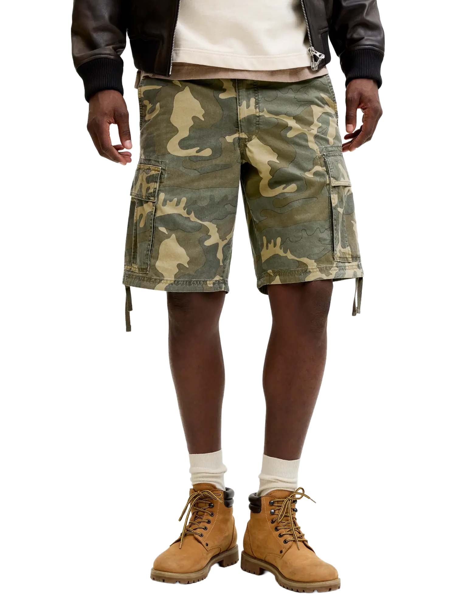Jack & Jones Bermuda cargo Relaxed Fit Camouflage