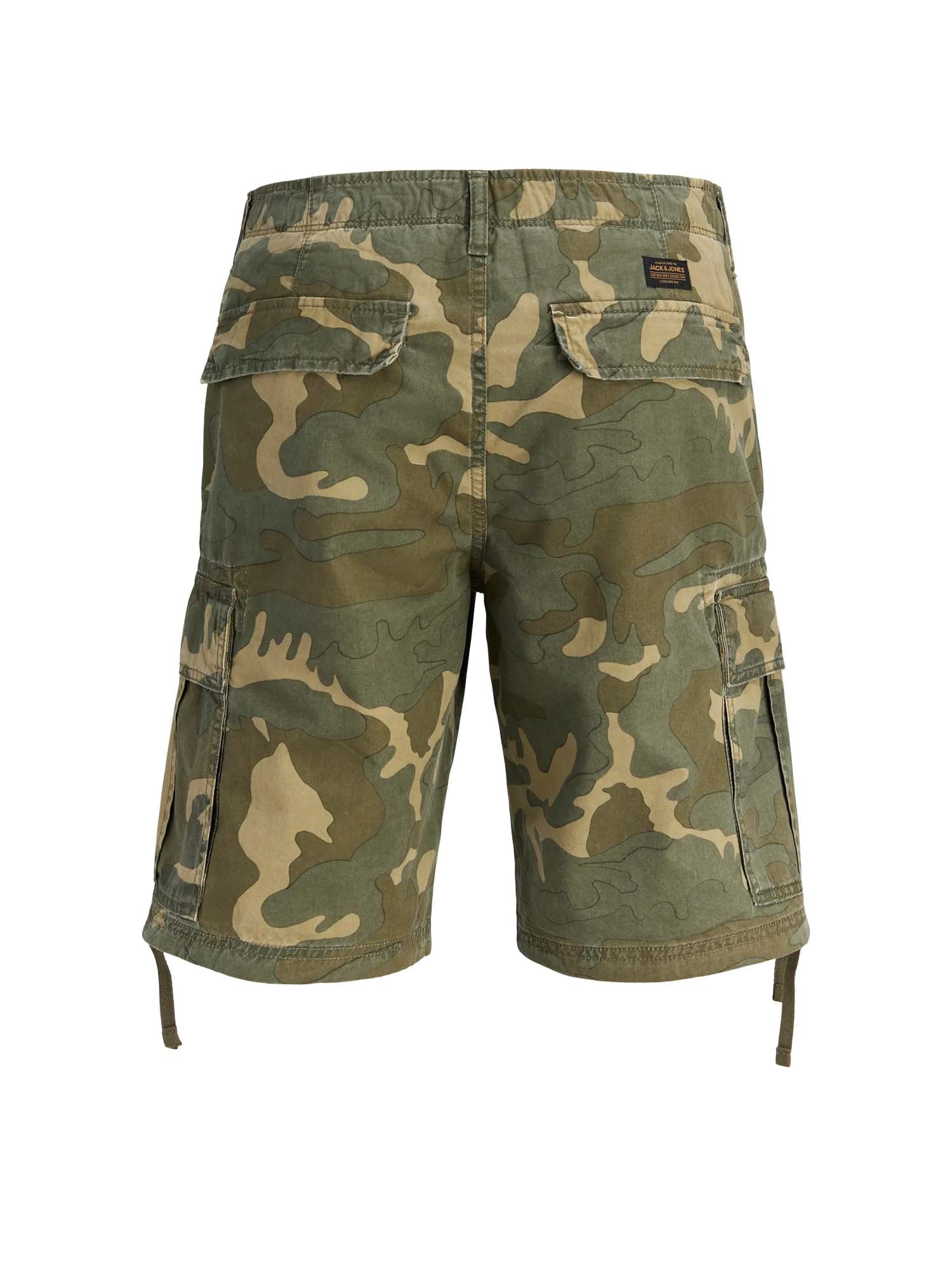 Jack & Jones Bermuda cargo Relaxed Fit Camouflage
