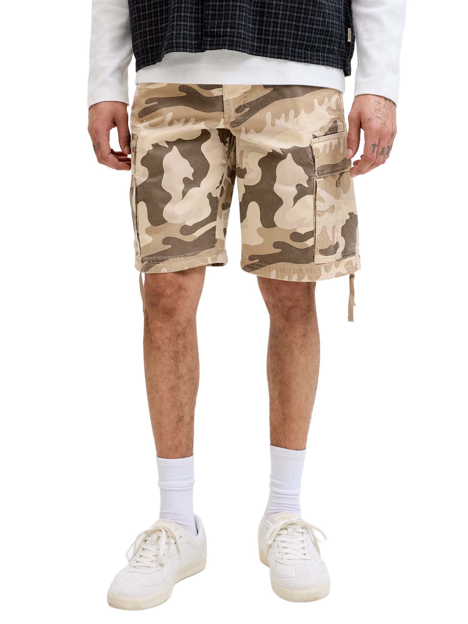 Jack & Jones Bermuda cargo Relaxed Fit Camouflage