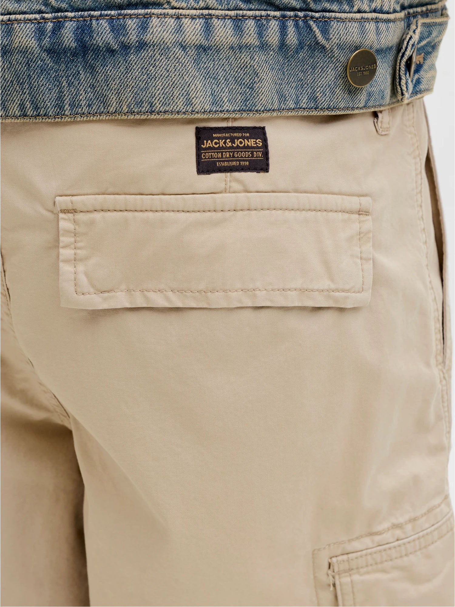 Jack & Jones Bermuda cargo Relaxed Fit Beige