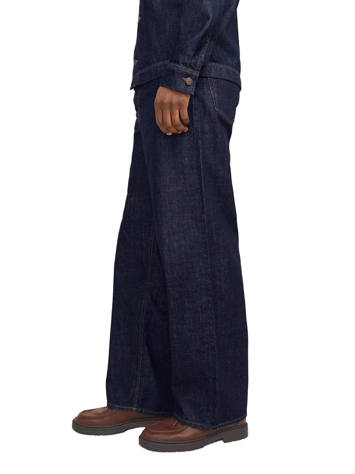Jack & Jones Cooper AM 568 Jeans wide fit Blu