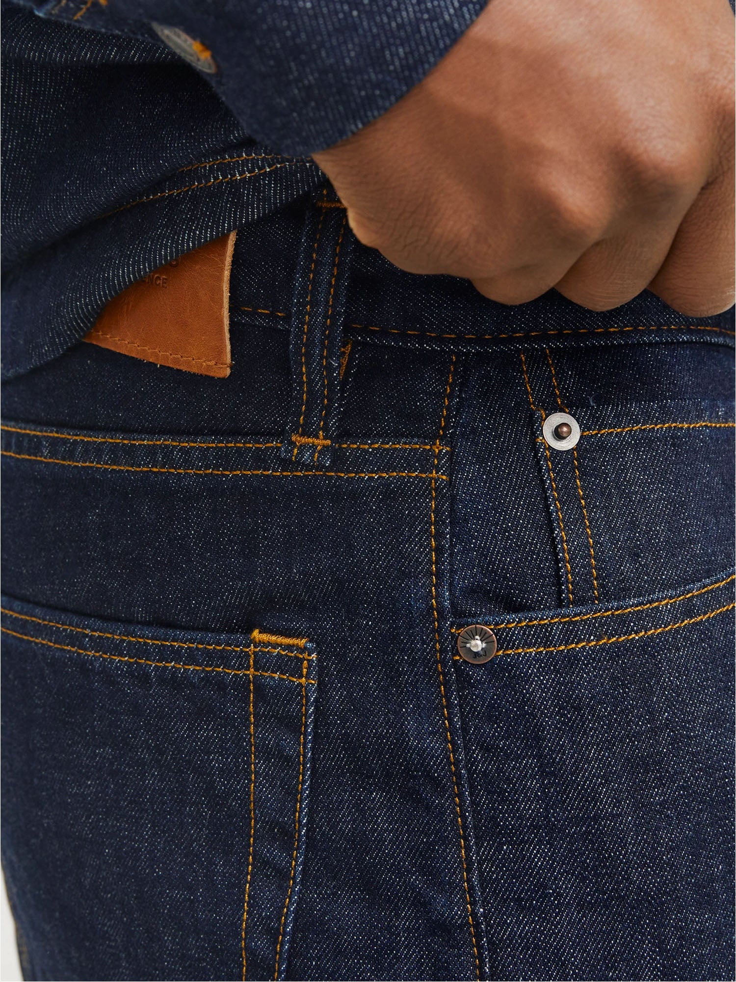 Jack & Jones Cooper AM 568 Jeans wide fit Blu