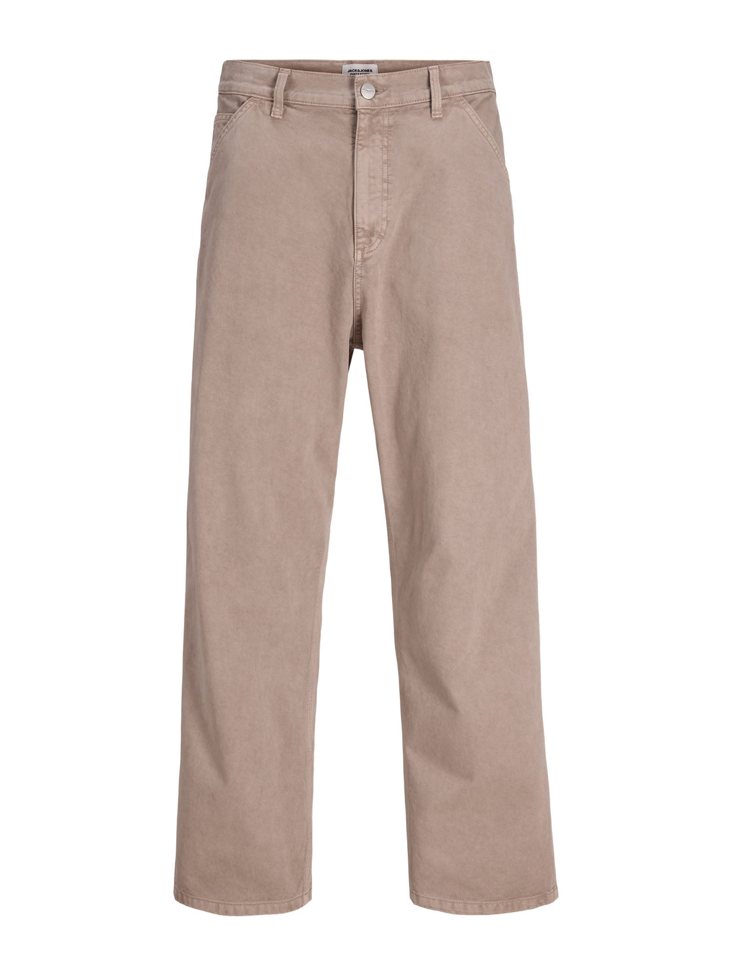 Jack & Jones Pantaloni Wide Leg Fit Beige