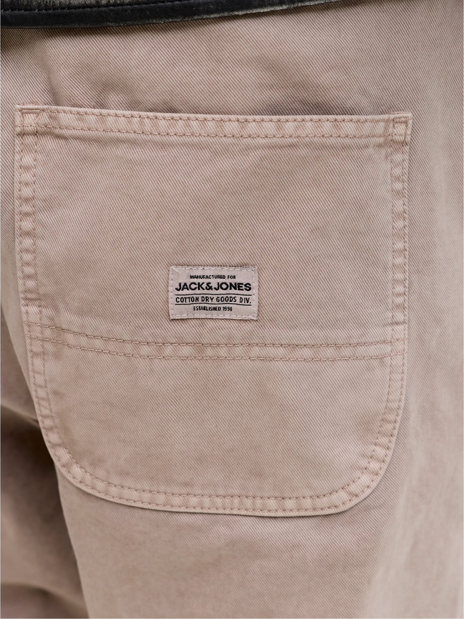 Jack & Jones Pantaloni Wide Leg Fit Beige