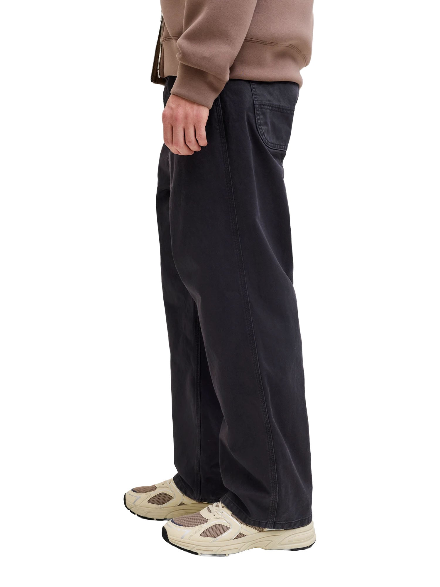 Jack & Jones Pantaloni Wide Leg Fit Nero