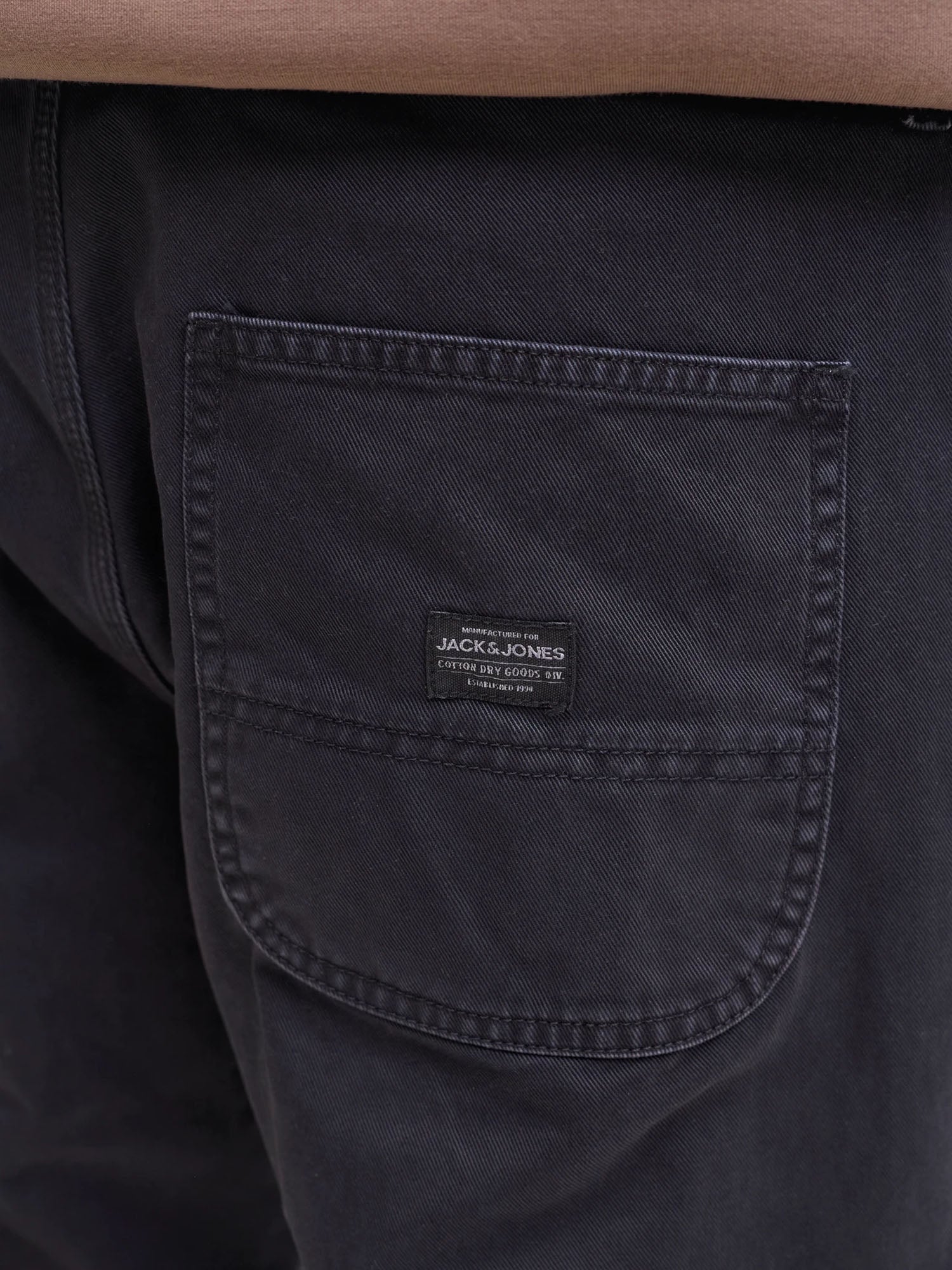 Jack & Jones Pantaloni Wide Leg Fit Nero