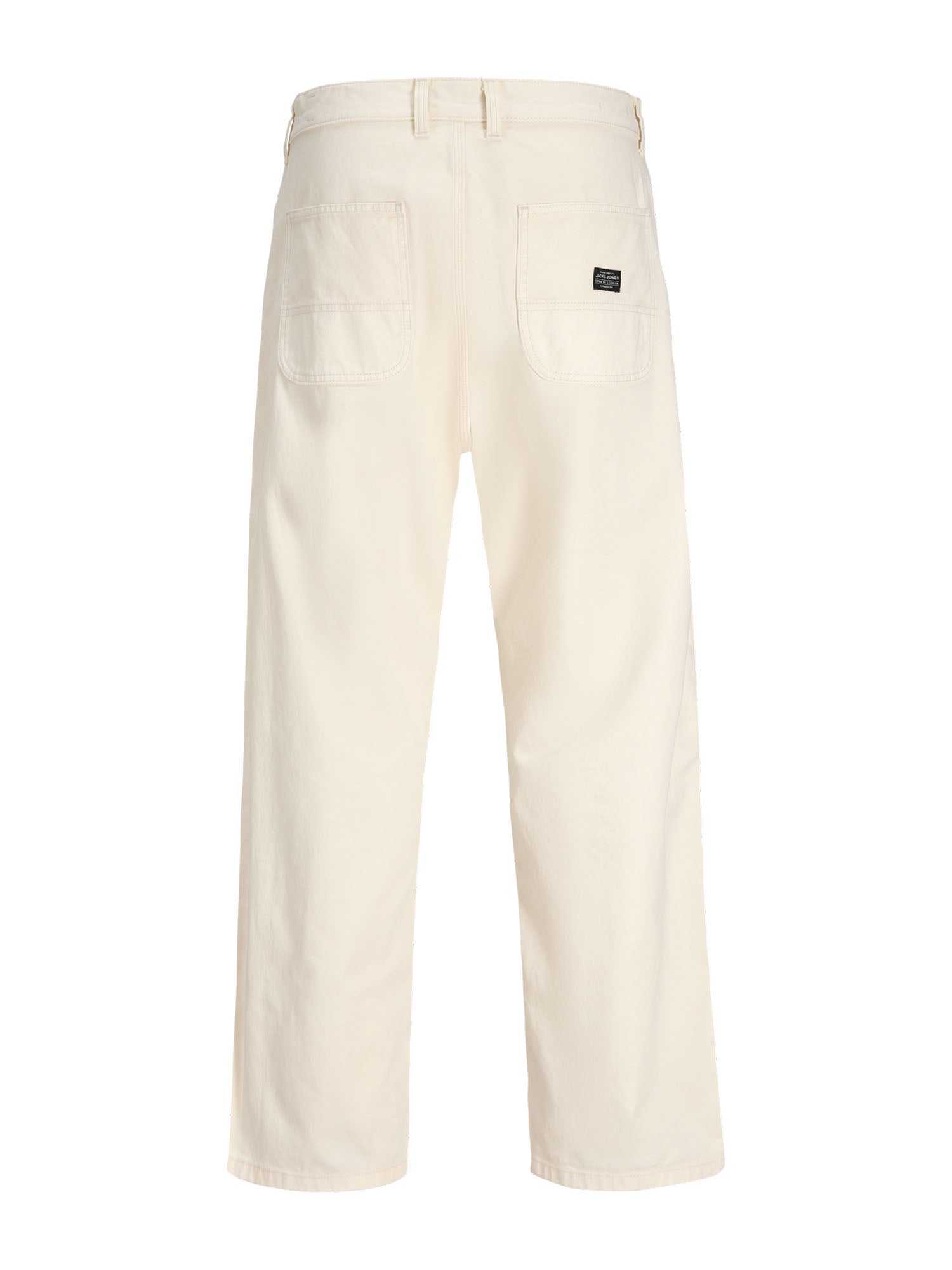 Jack & Jones Pantaloni Wide Leg Fit Bianco