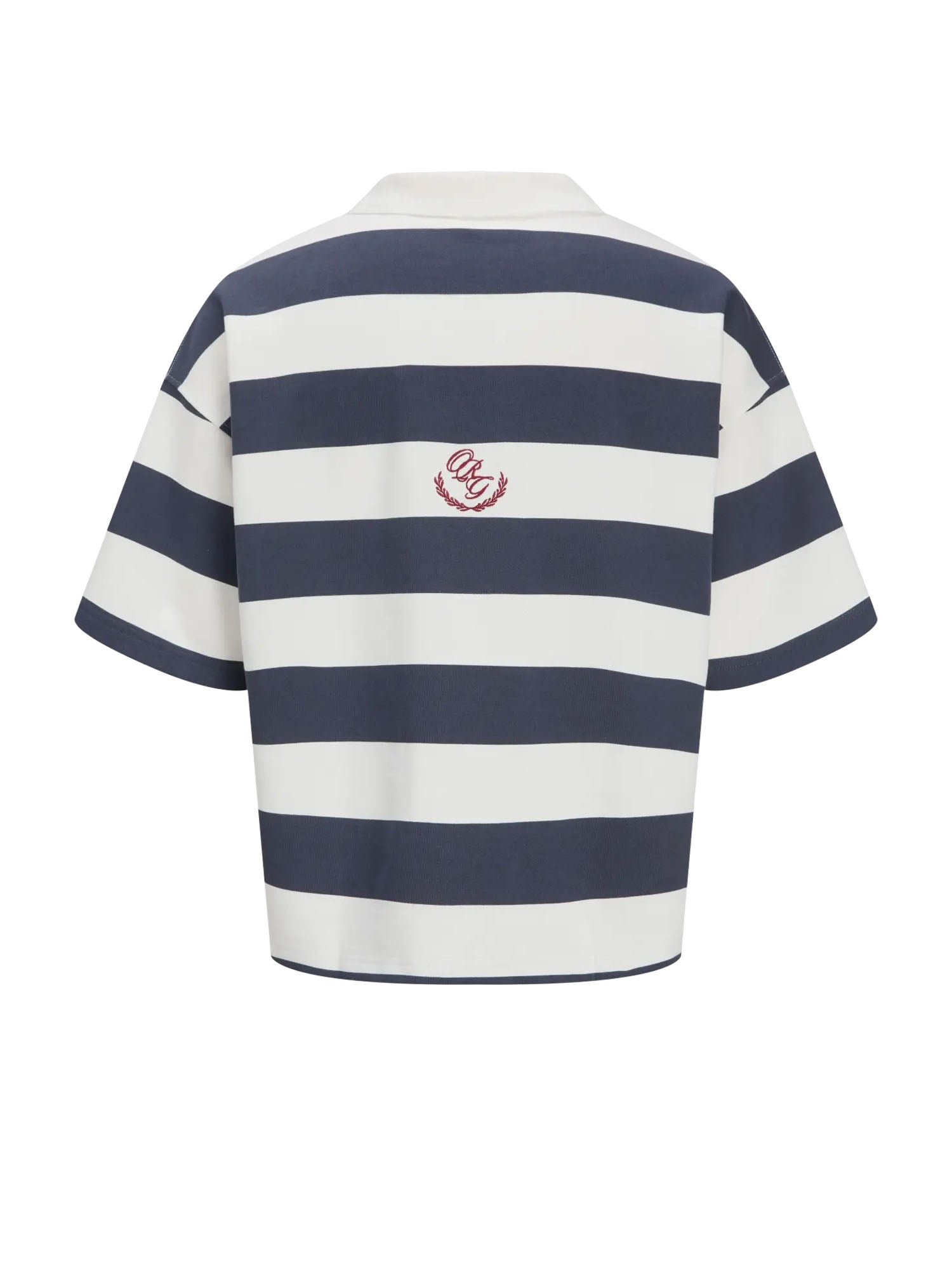 Jack & Jones Polo Jorsavona Sweat SS Grigio