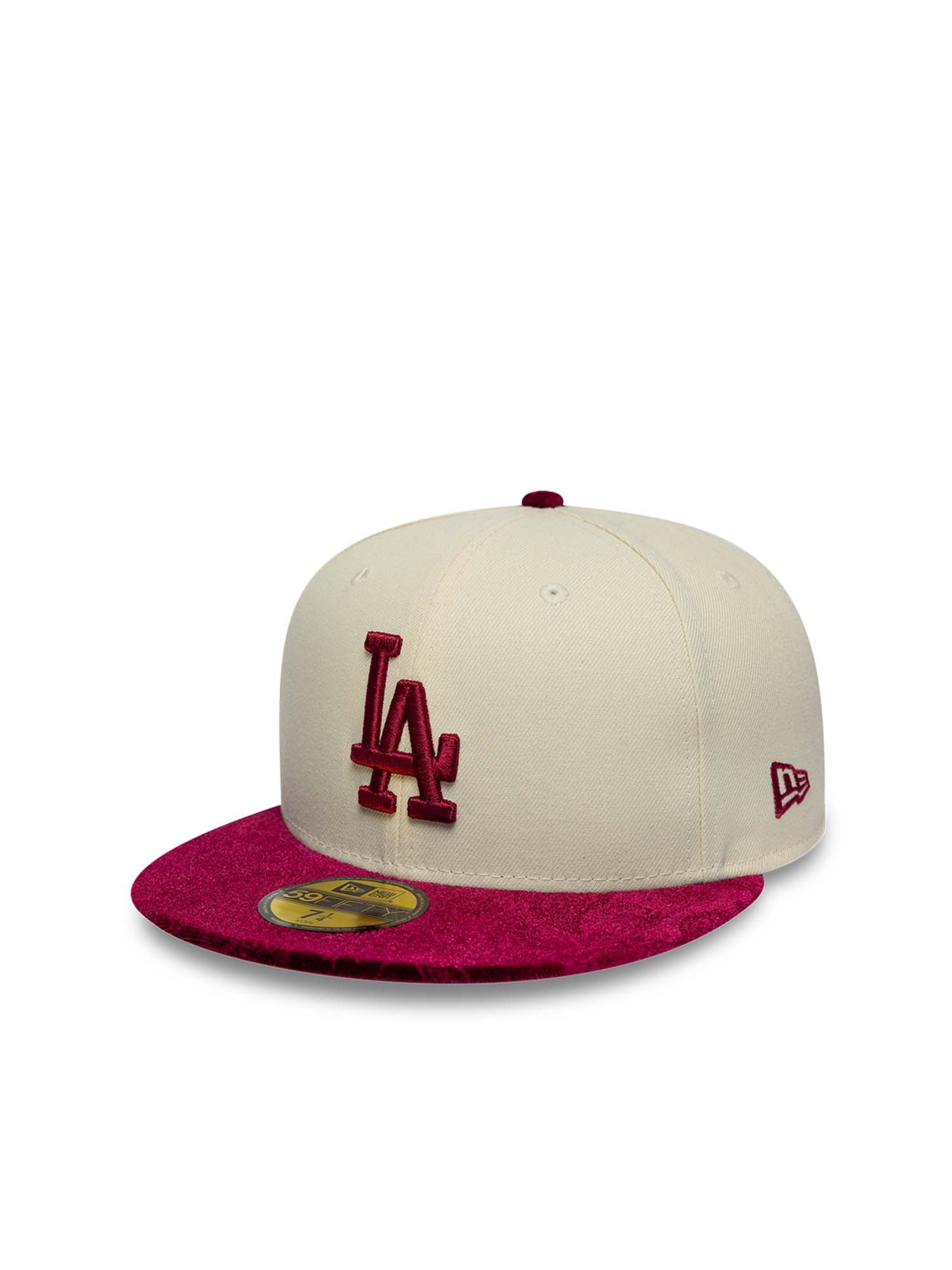 New Era Cappellino 59FIFTY Fitted LA Dodgers MLB Paisley Rosso