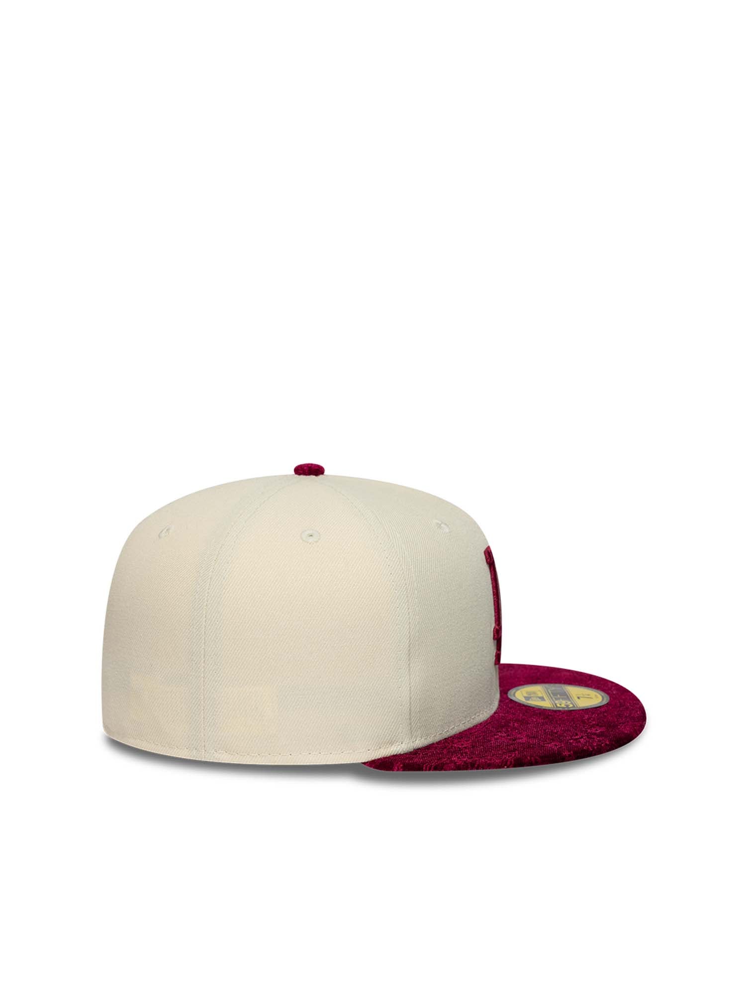 New Era Cappellino 59FIFTY Fitted LA Dodgers MLB Paisley Rosso