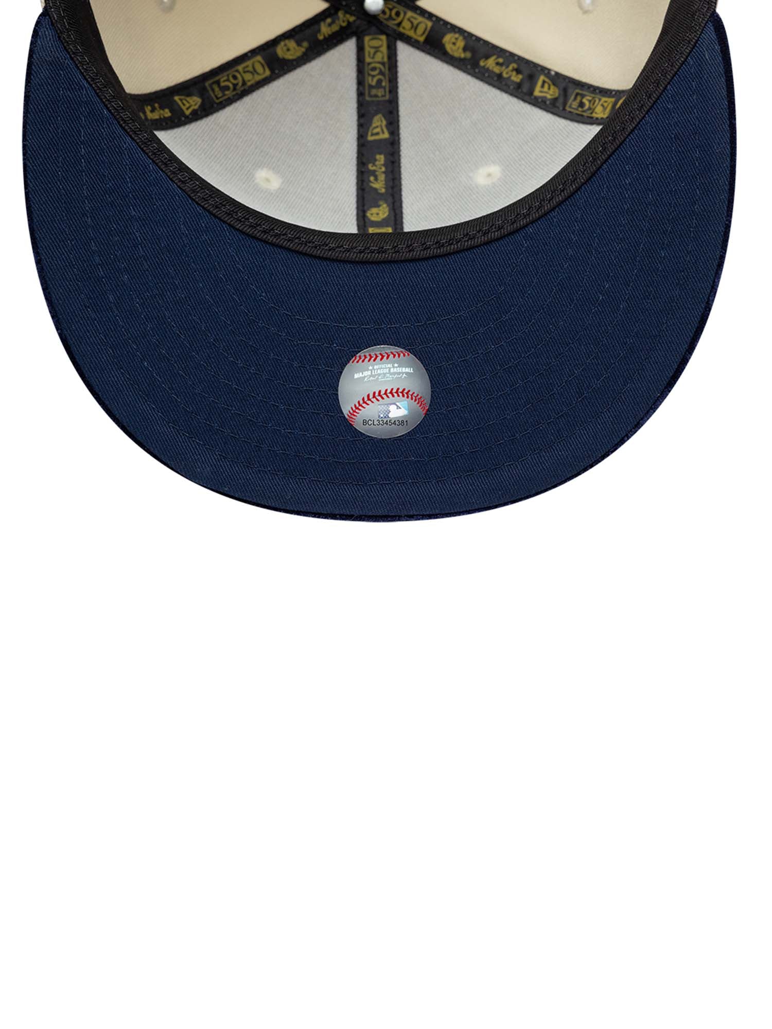 New Era Cappellino 59FIFTY Fitted New York Yankees MLB Paisley Blu