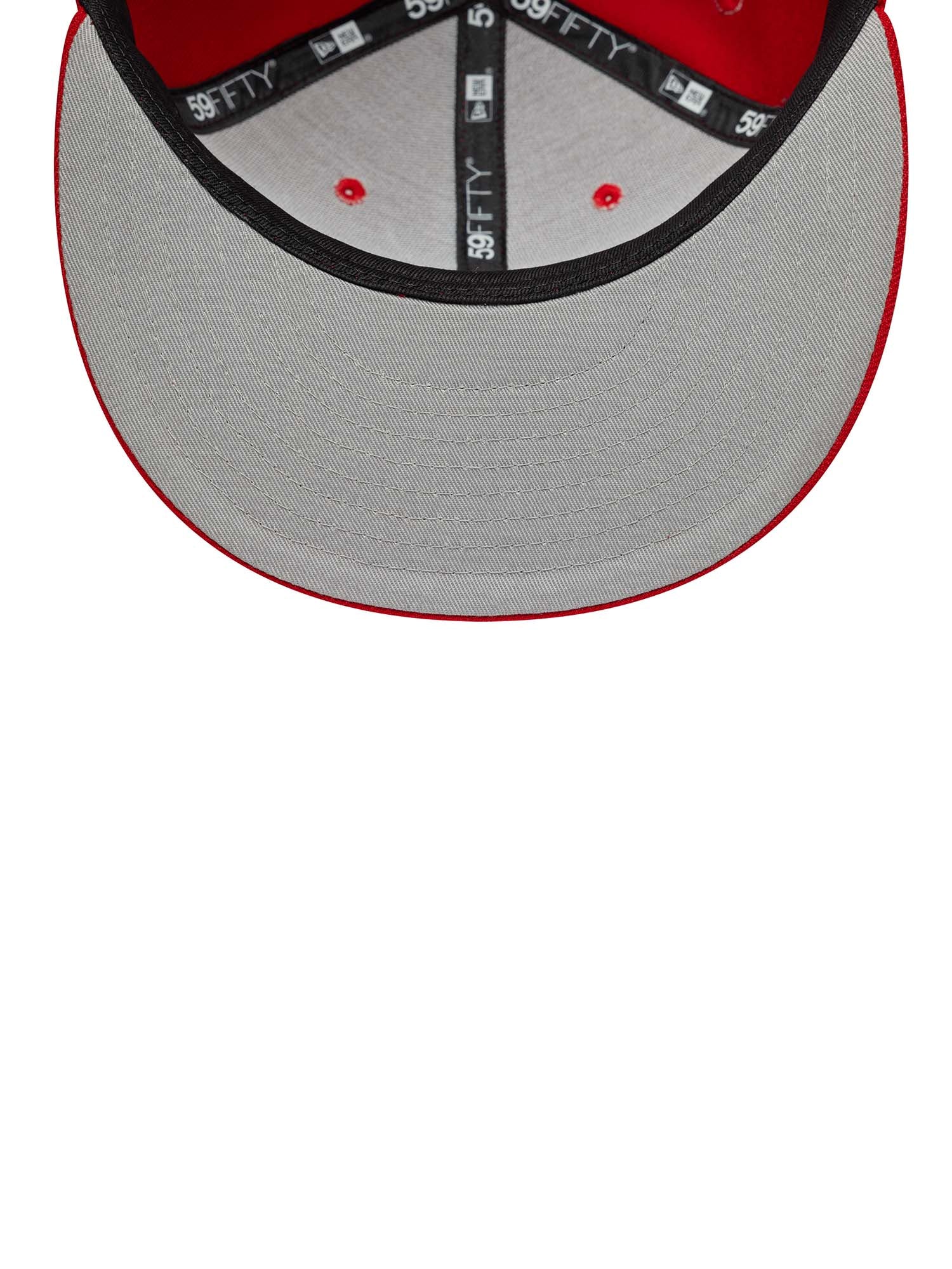 New Era Cappellino 59FIFTY Fitted Los Angeles Angels Scribble Rosso