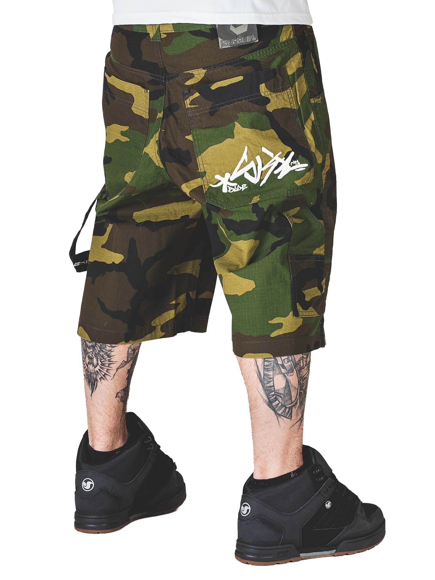 Blueskin Jeans Baggy Bermuda Ripsto Camouflage