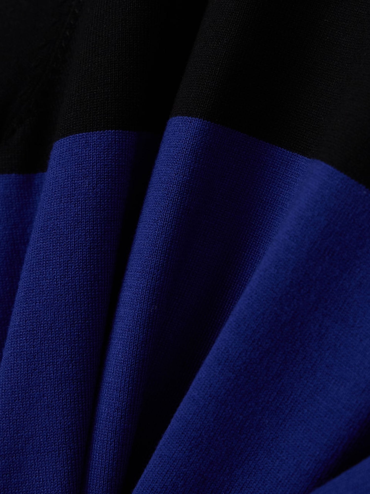 Armani Exchange Pullover Up For Party a collo alto in misto viscosa Blu