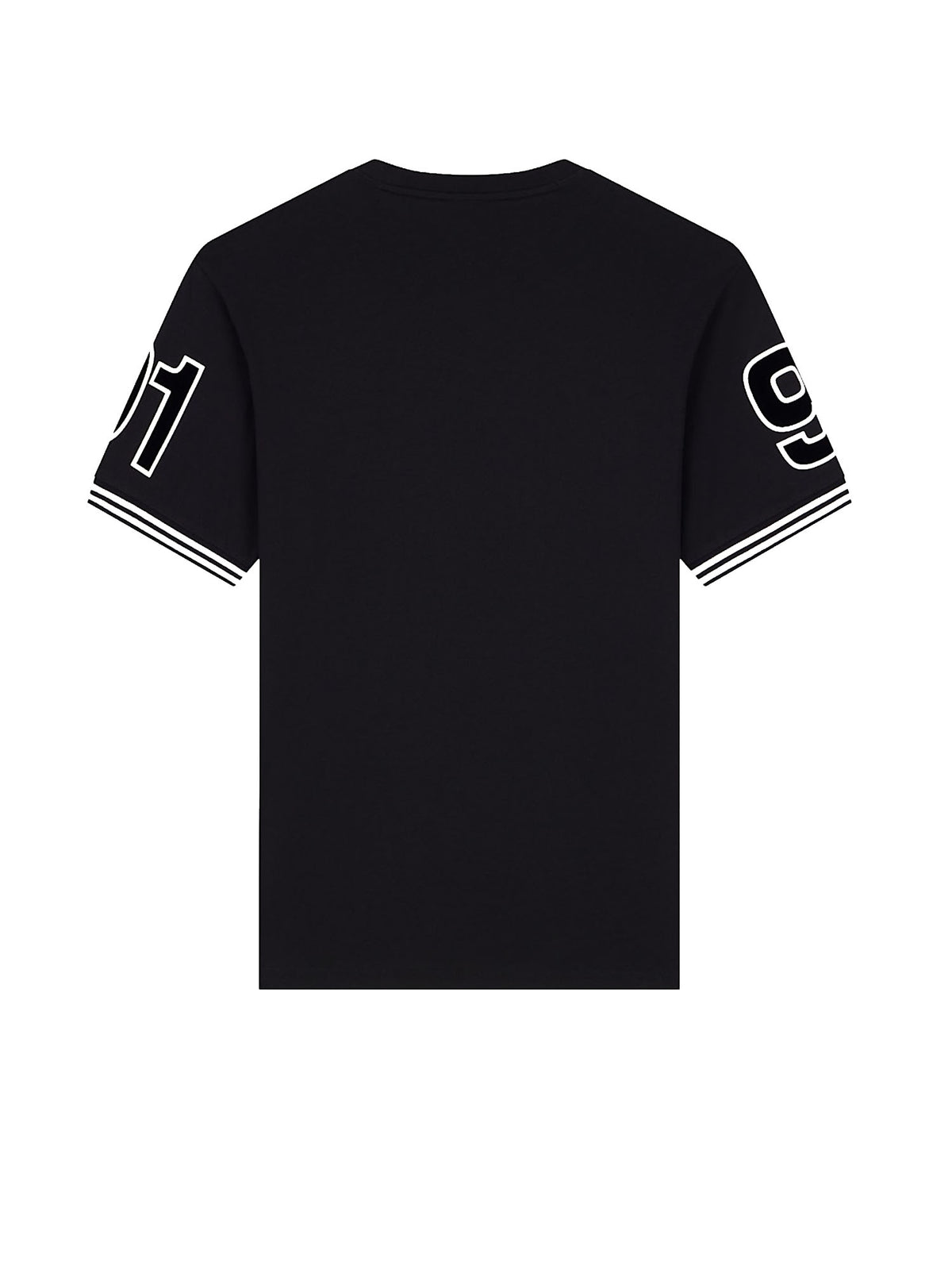 Armani Exchange T-shirt con vestibilità regolare in jersey di cotone Nero