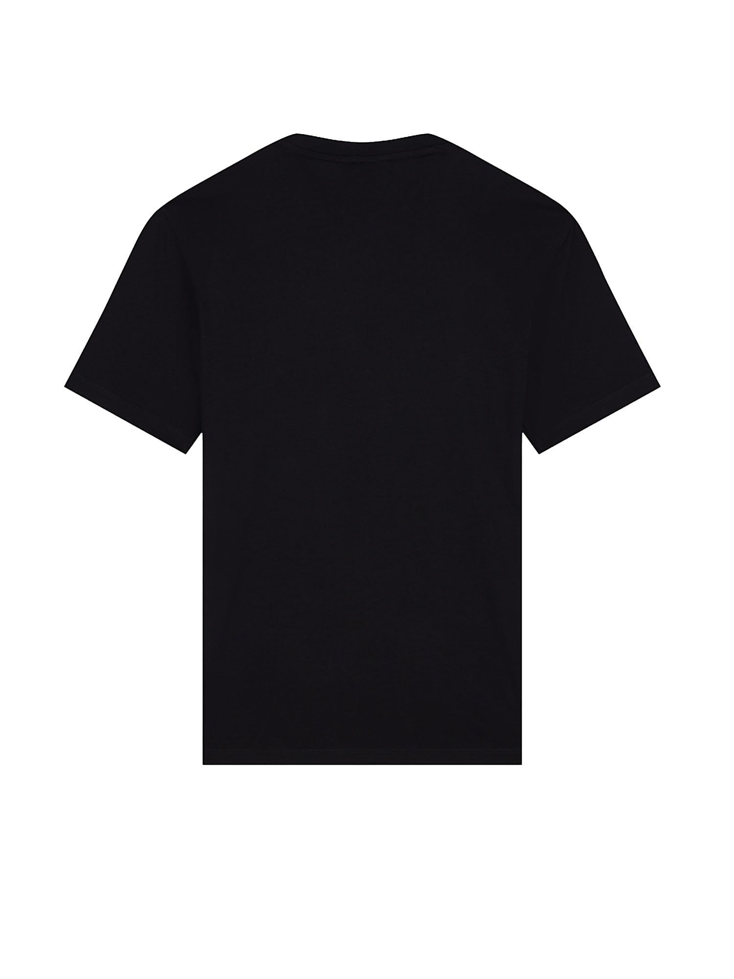 Armani Exchange T-shirt vestibilità regular in jersey di cotone Nero
