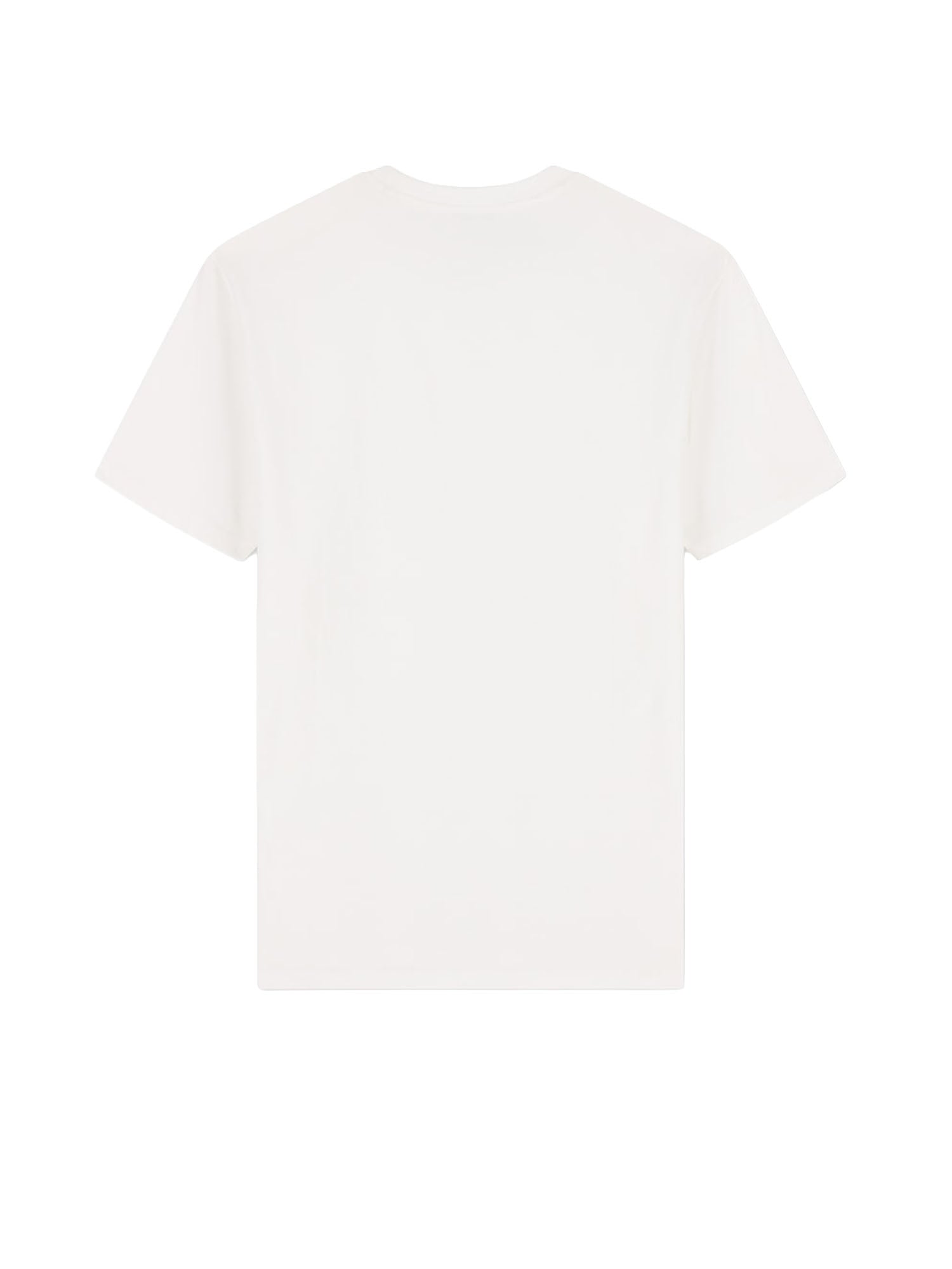 Armani Exchange T-shirt a taglio slim in jersey di cotone stretch Bianco