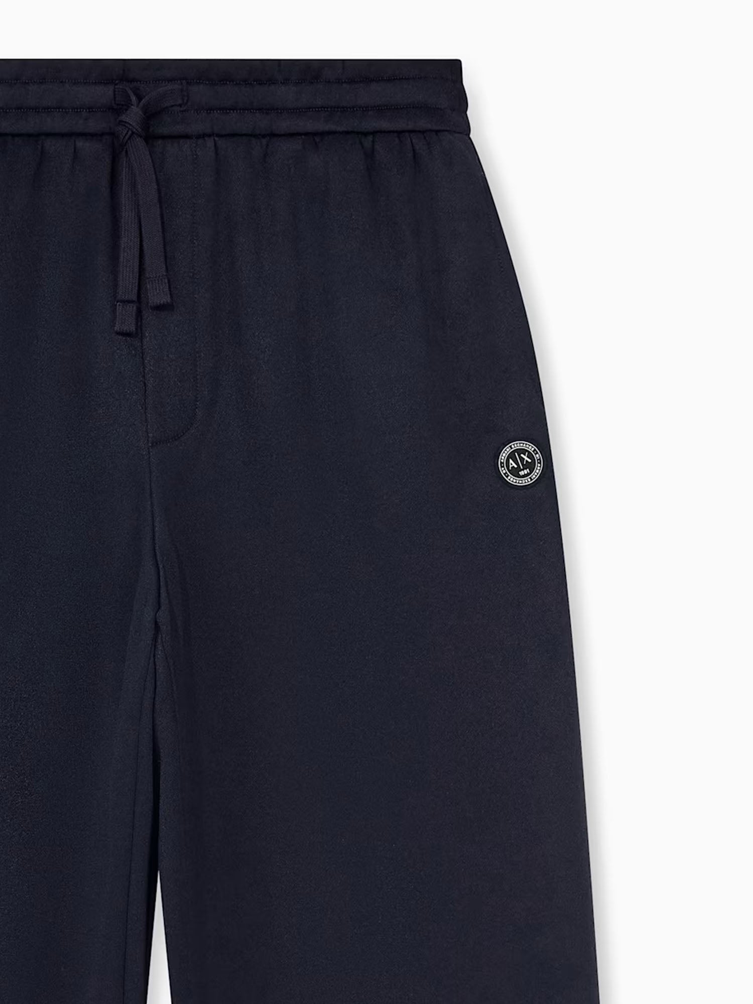 Armani Exchange Pantaloni sportivi in felpa con vestibilità over Blu