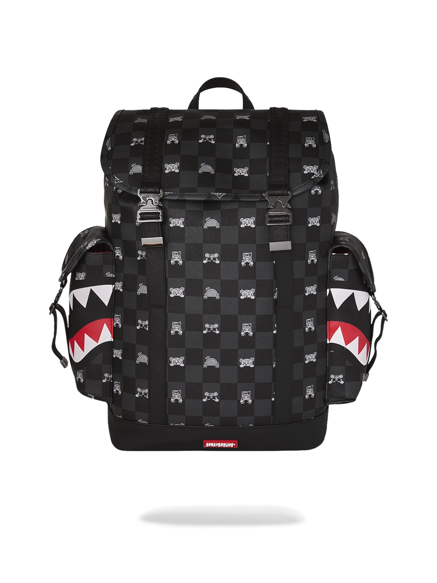 Sprayground Monte Carlo Shark Peeking Nero