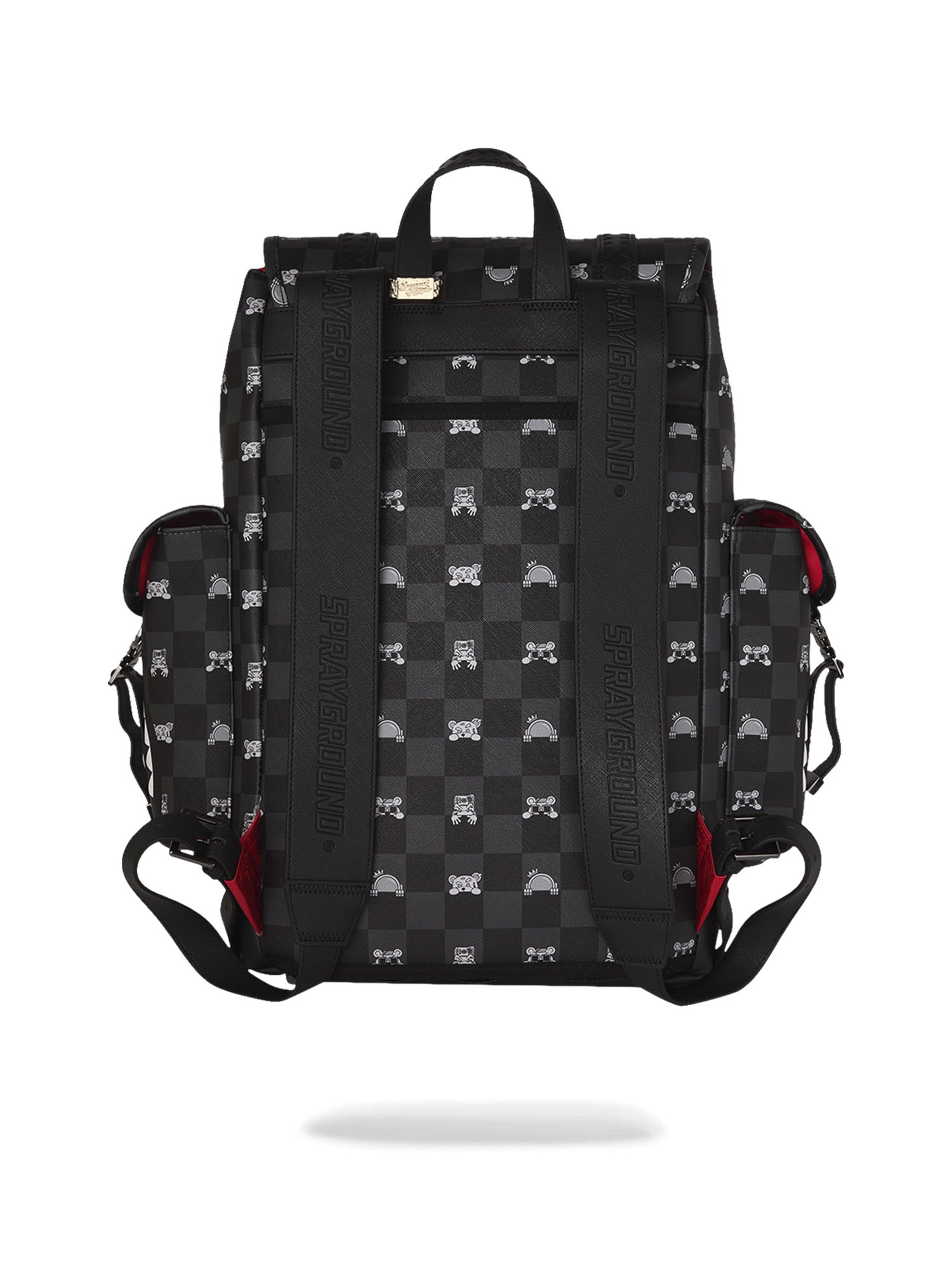 Sprayground Monte Carlo Shark Peeking Nero