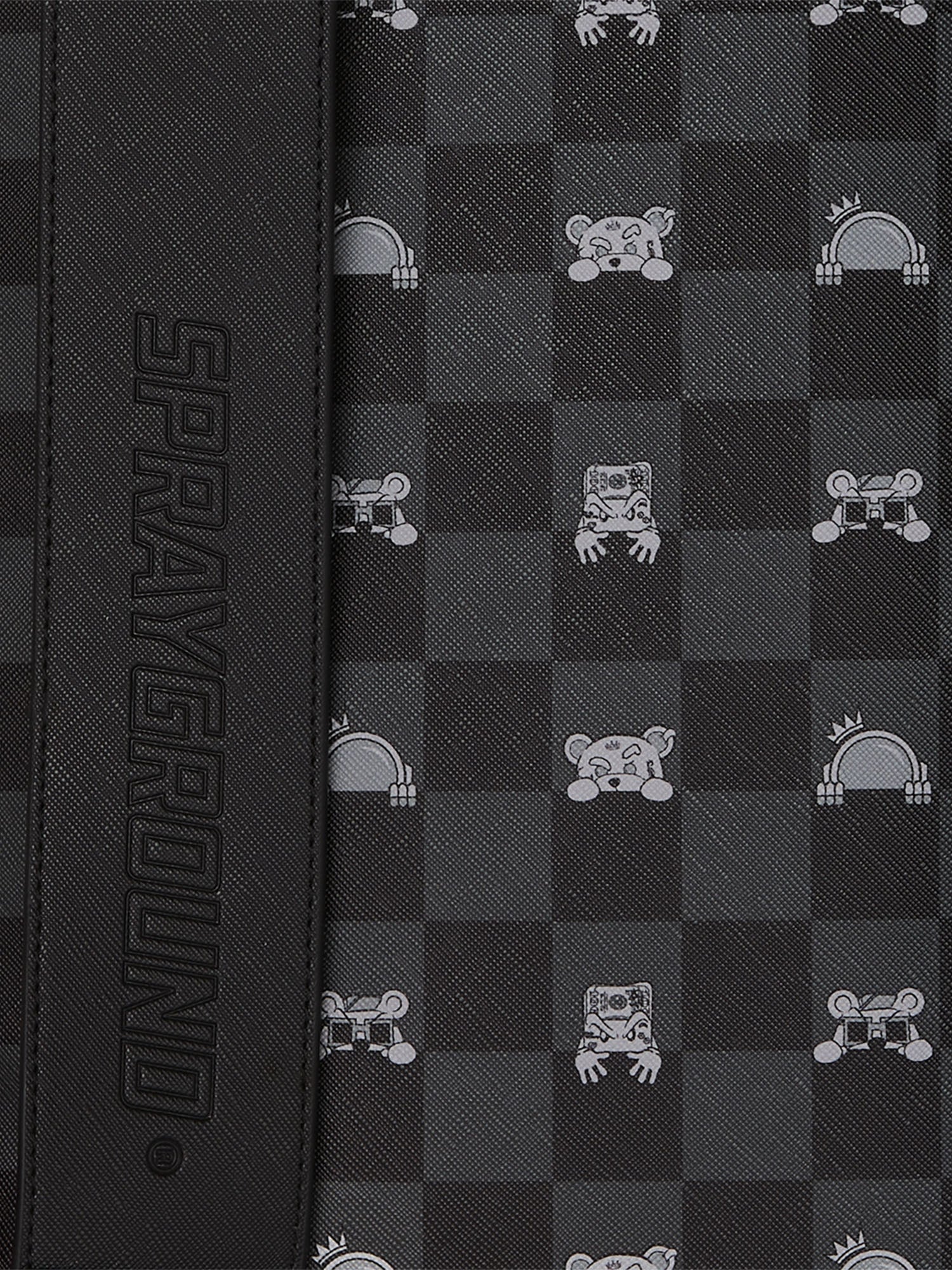 Sprayground Monte Carlo Shark Peeking Nero