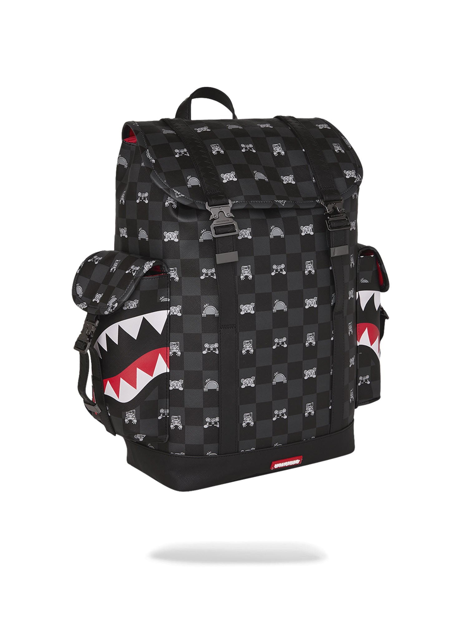 Sprayground Monte Carlo Shark Peeking Nero