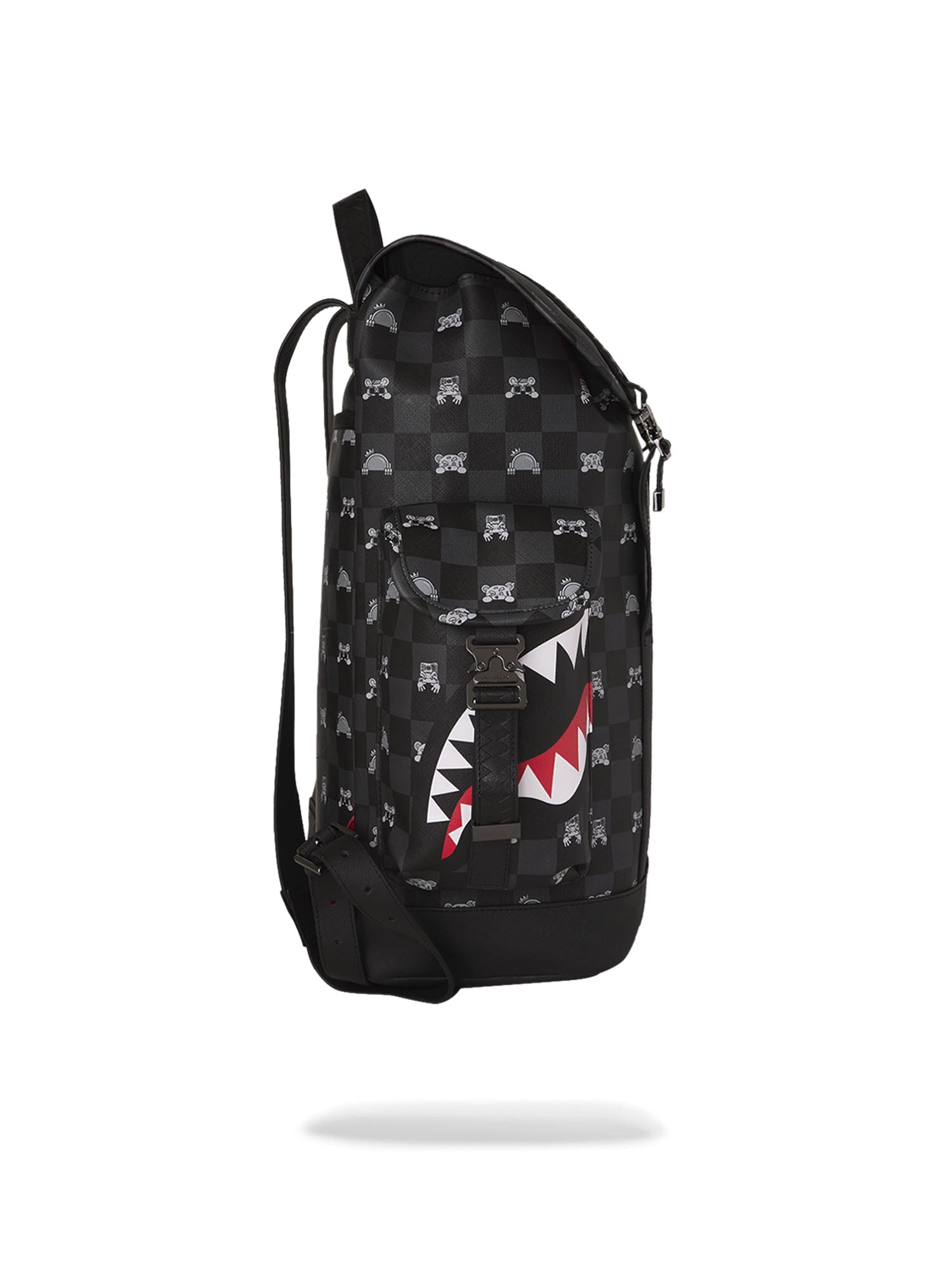 Sprayground Monte Carlo Shark Peeking Nero