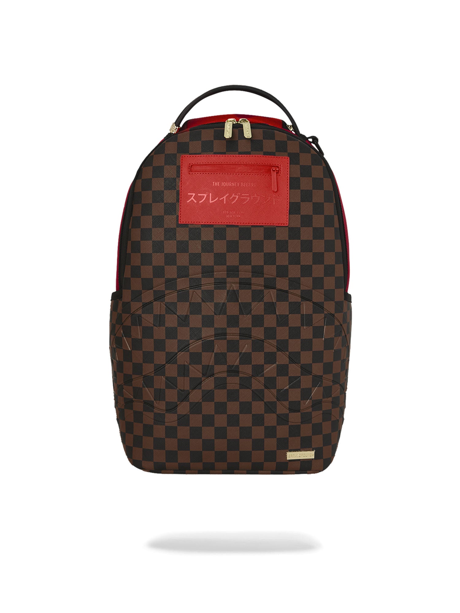 Sprayground Red Redemption Dlxsv Backpack Marrone