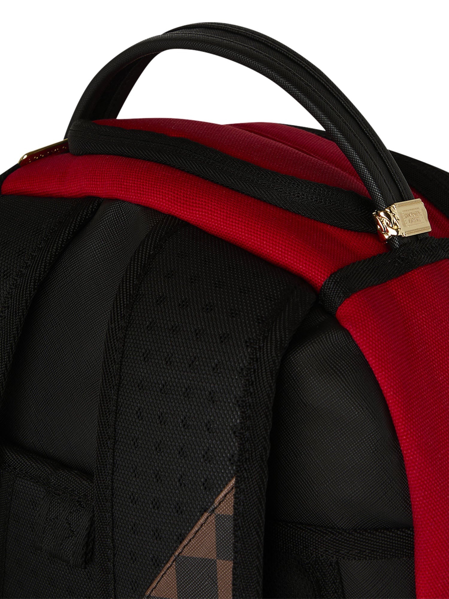 Sprayground Red Redemption Dlxsv Backpack Marrone