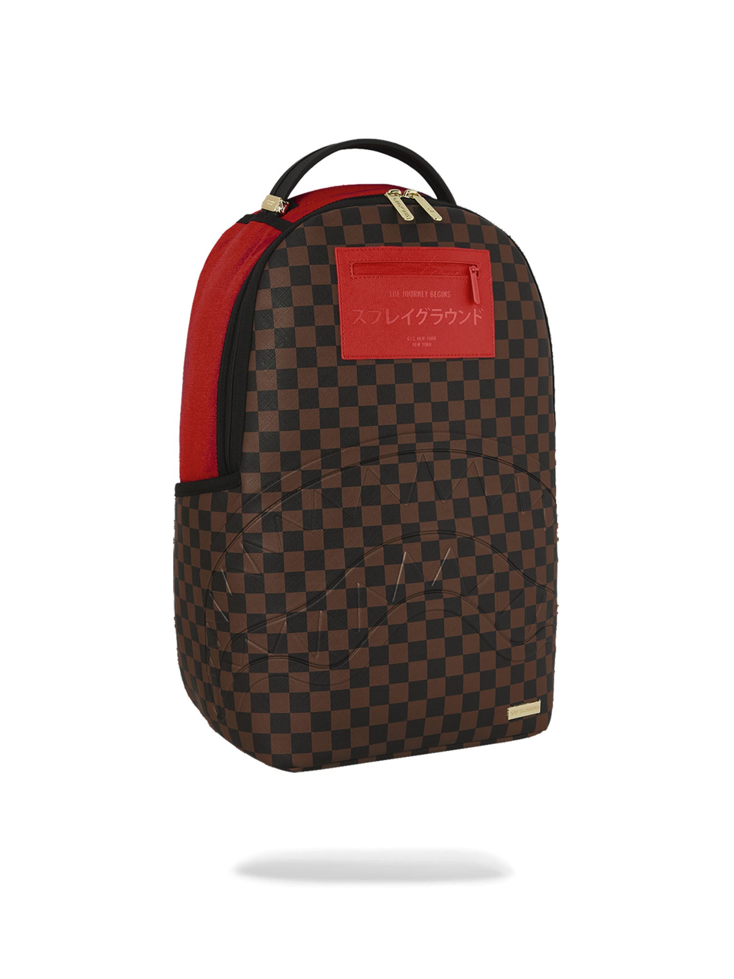 Sprayground Red Redemption Dlxsv Backpack Marrone