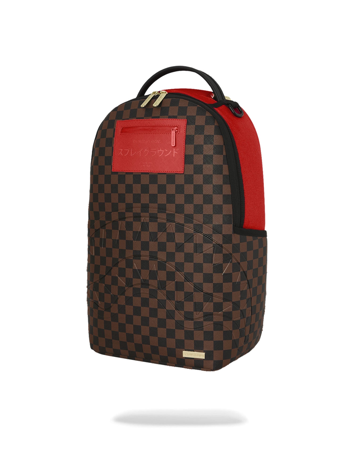 Sprayground Red Redemption Dlxsv Backpack Marrone