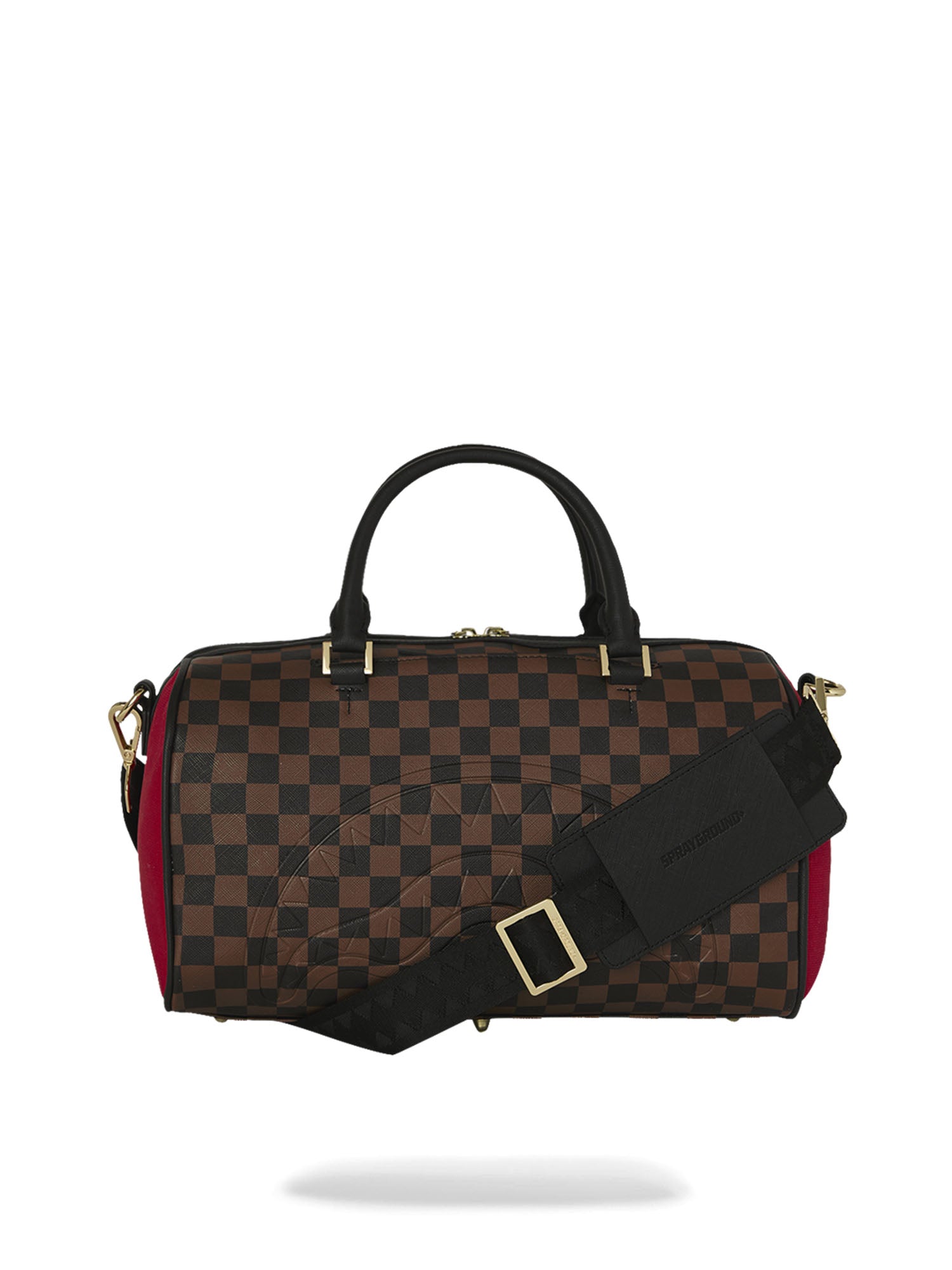 Sprayground Red Redemption Mini Duffle Marrone