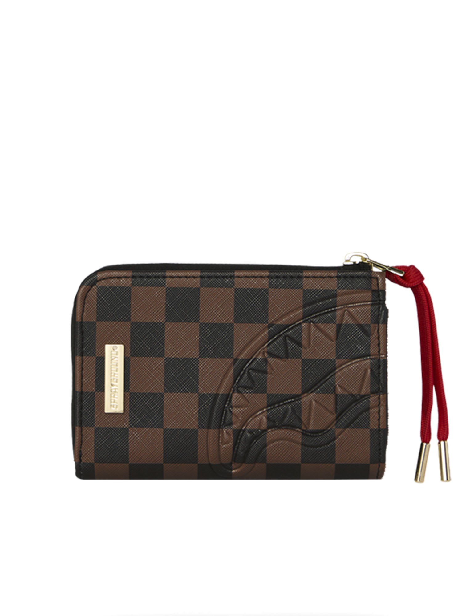 Sprayground Red Redemption Wallet Marrone
