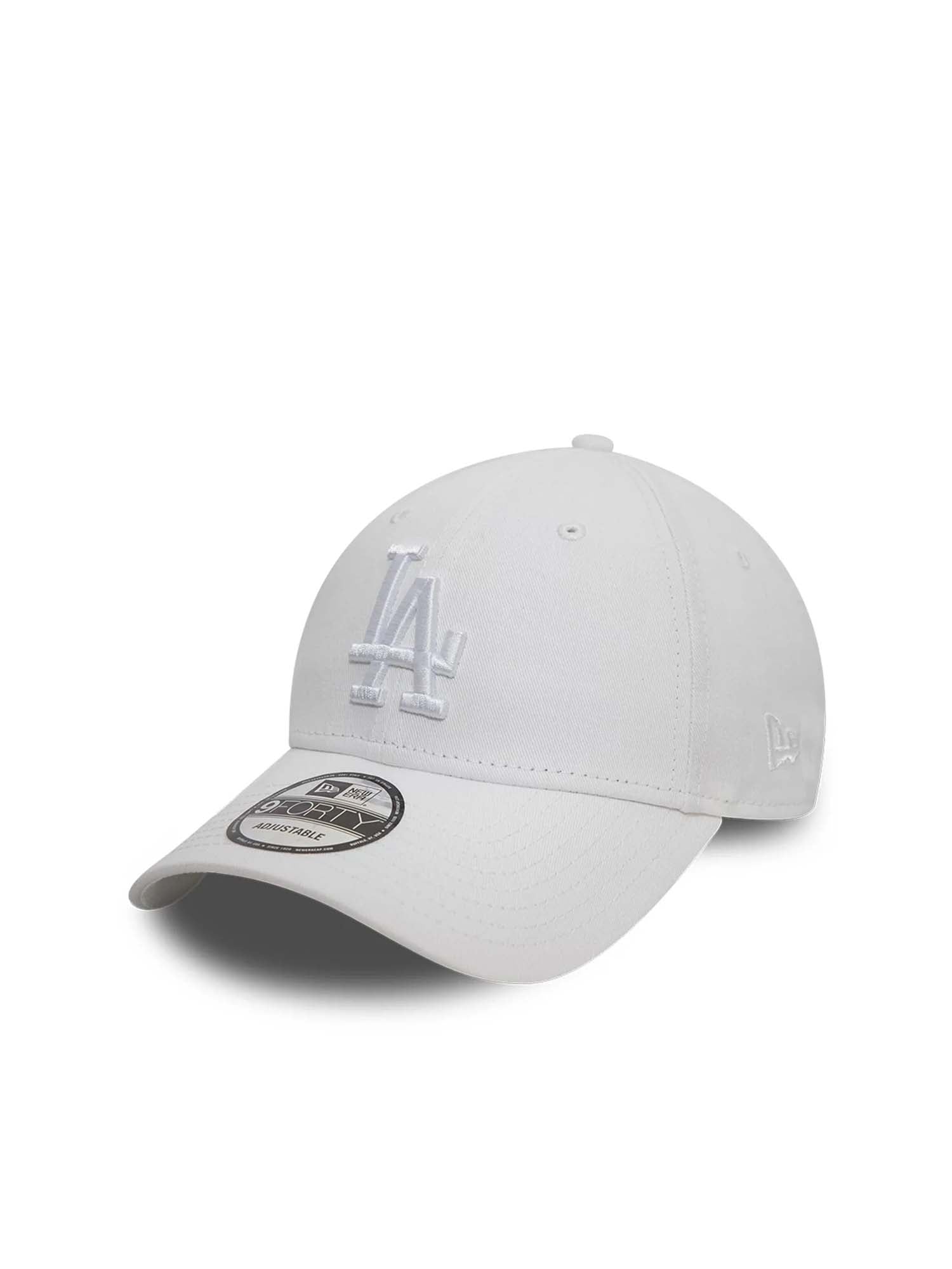 New Era Cappellino 9FORTY LA Dodgers League Essential Bianco