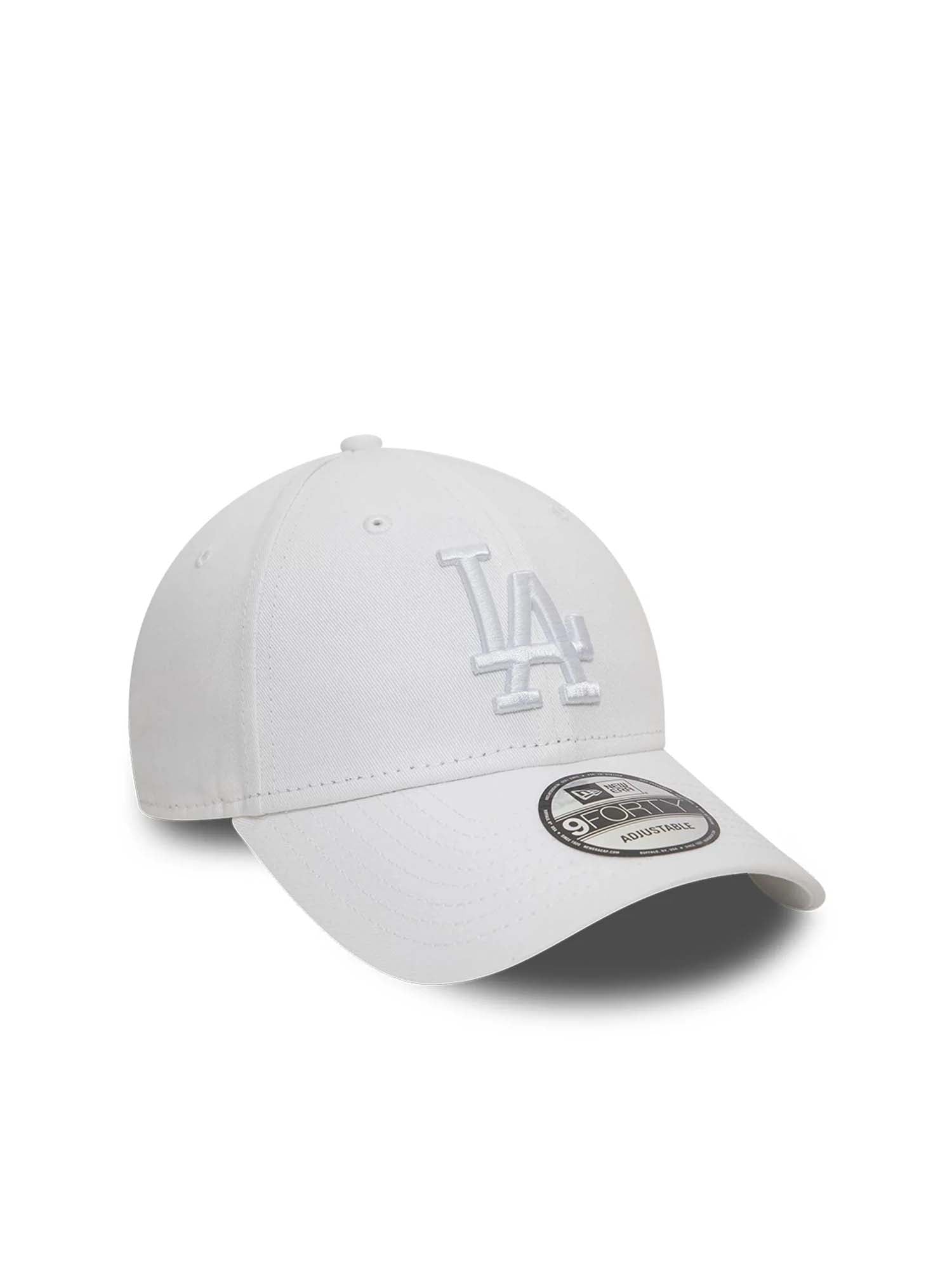 New Era Cappellino 9FORTY LA Dodgers League Essential Bianco