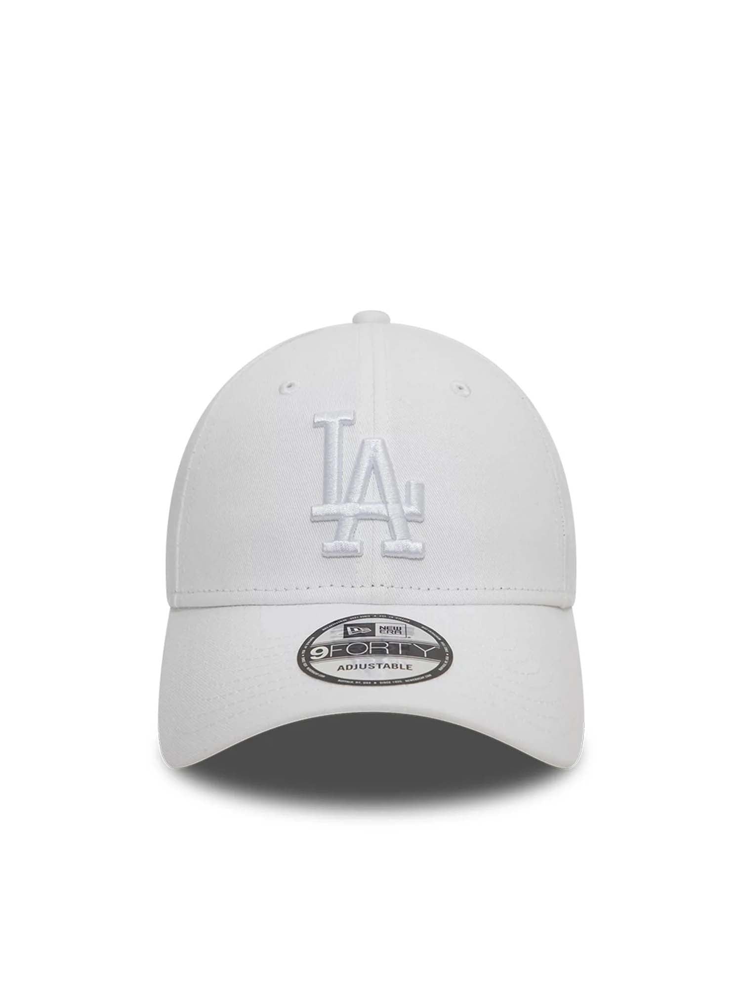 New Era Cappellino 9FORTY LA Dodgers League Essential Bianco
