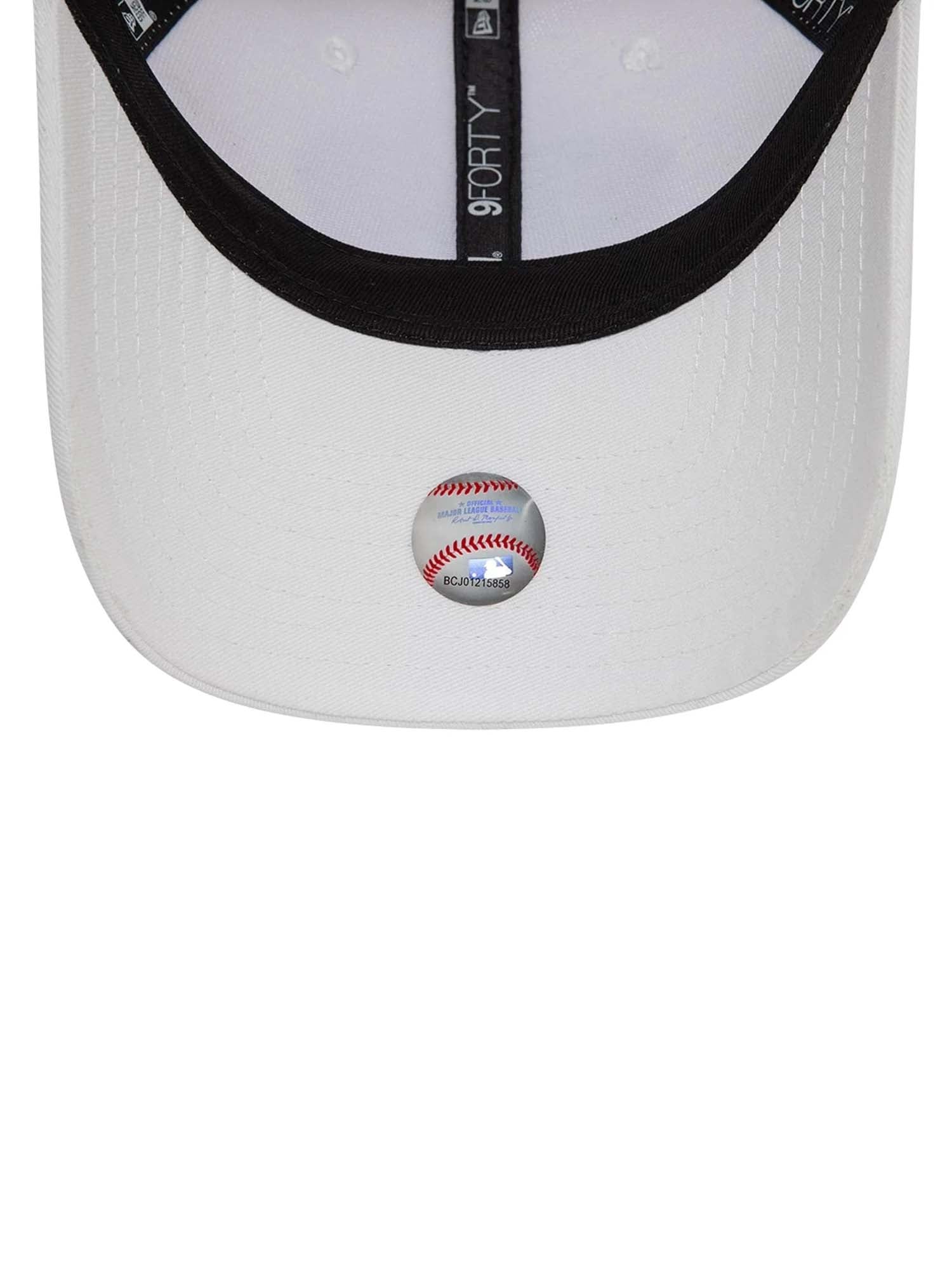 New Era Cappellino 9FORTY LA Dodgers League Essential Bianco