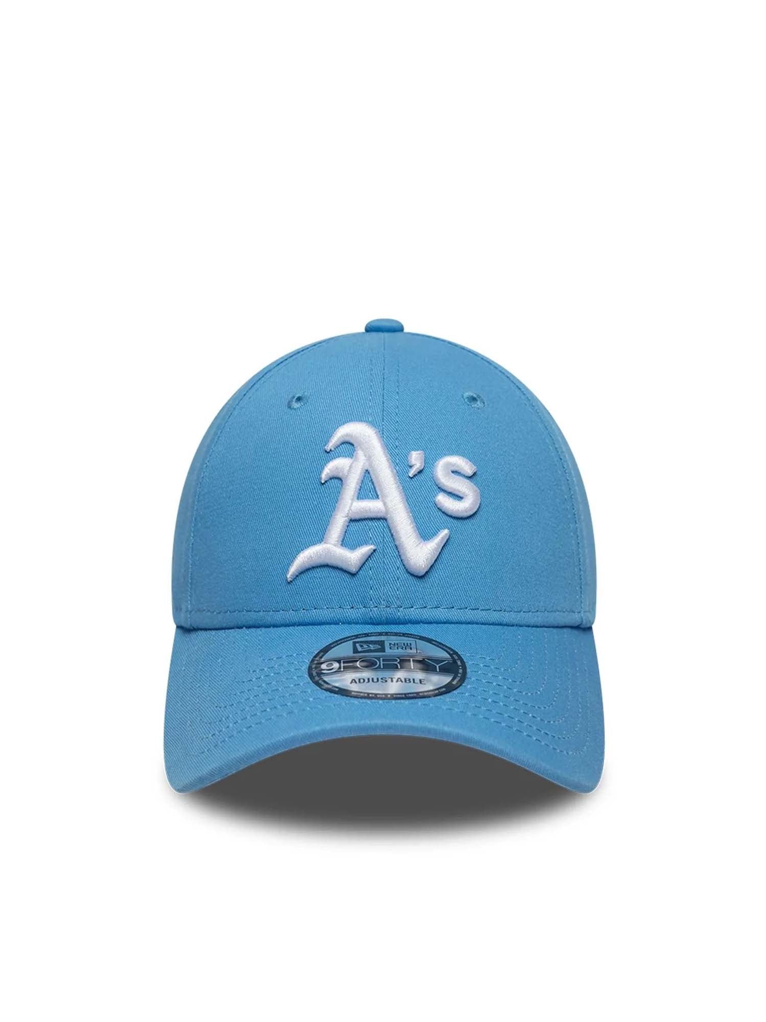 New Era Cappellino 9FORTY Athletics MLB League Essential Azzurro