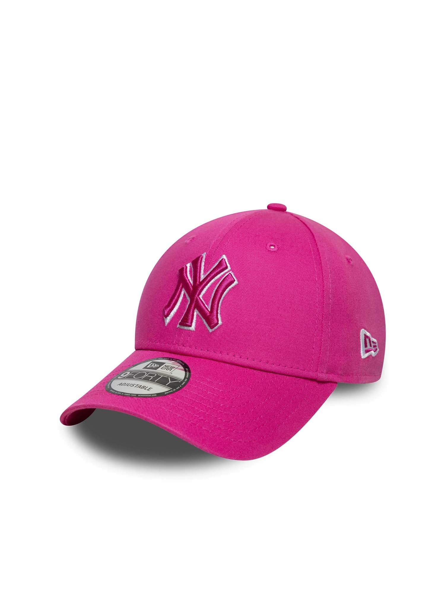 New Era Cappellino 9FORTY New York Yankees MLB Team Outline Rosa