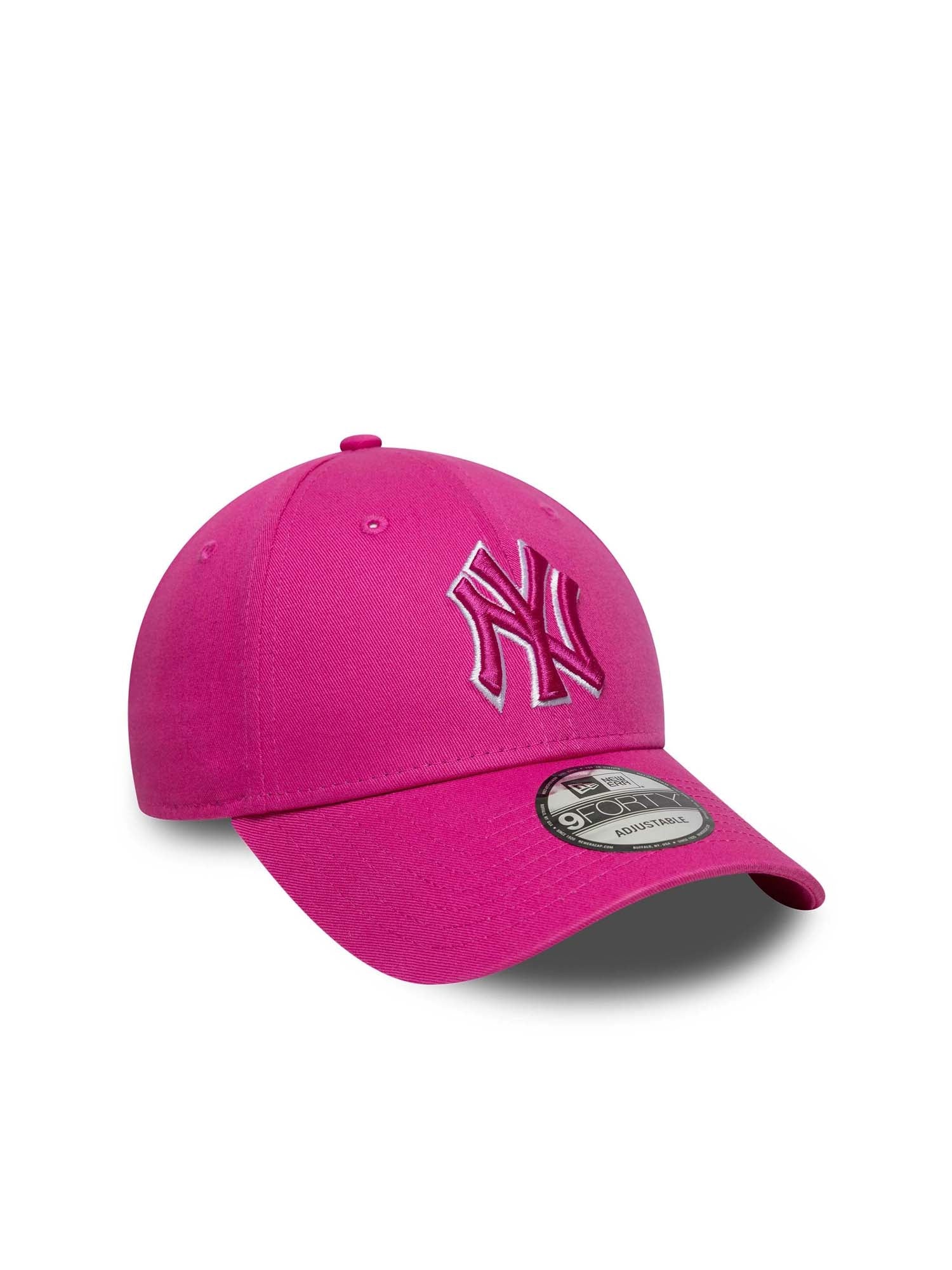 New Era Cappellino 9FORTY New York Yankees MLB Team Outline Rosa