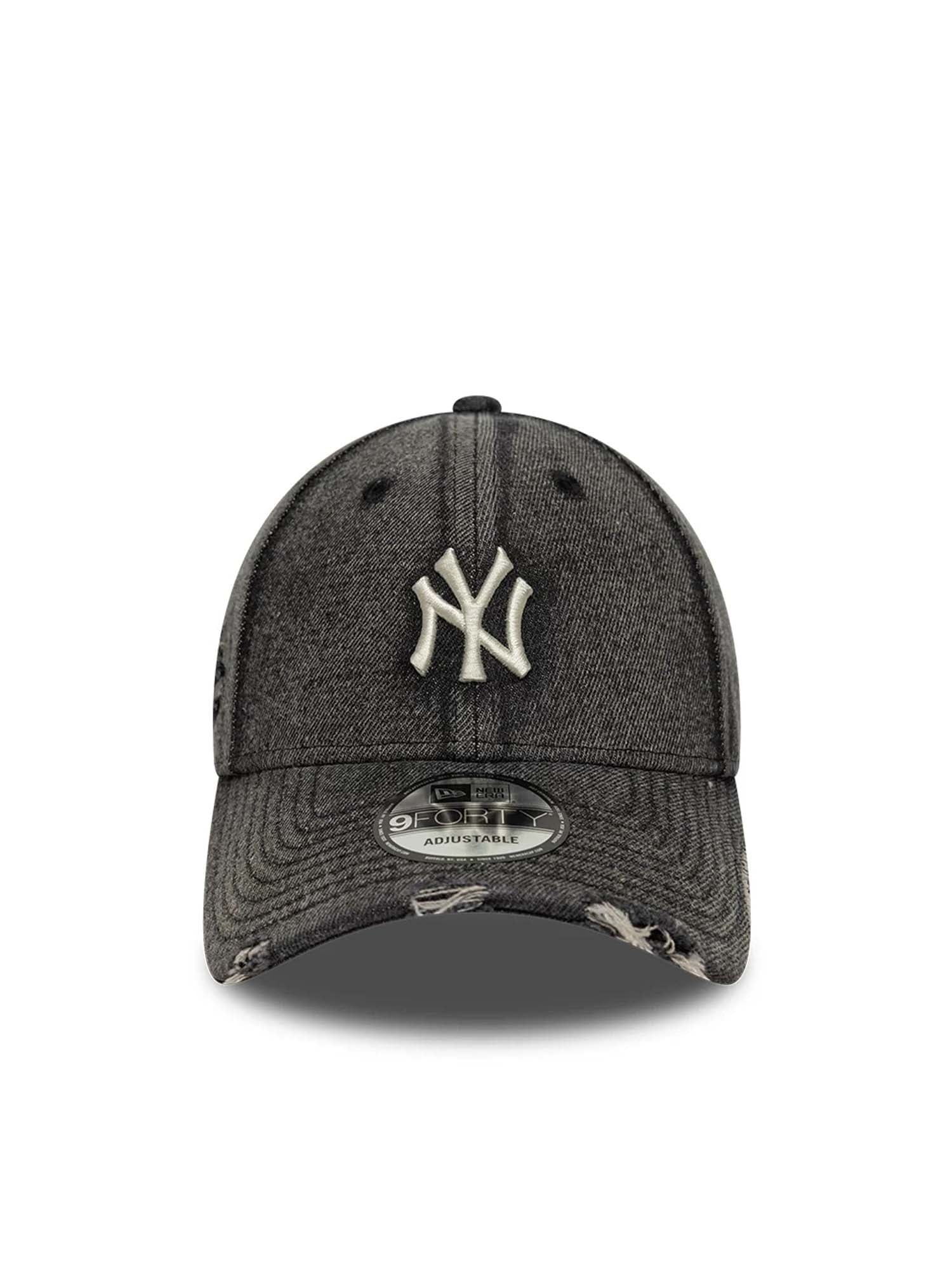 New Era Cappellino 9FORTY New York Yankees MLB Acid Wash Nero