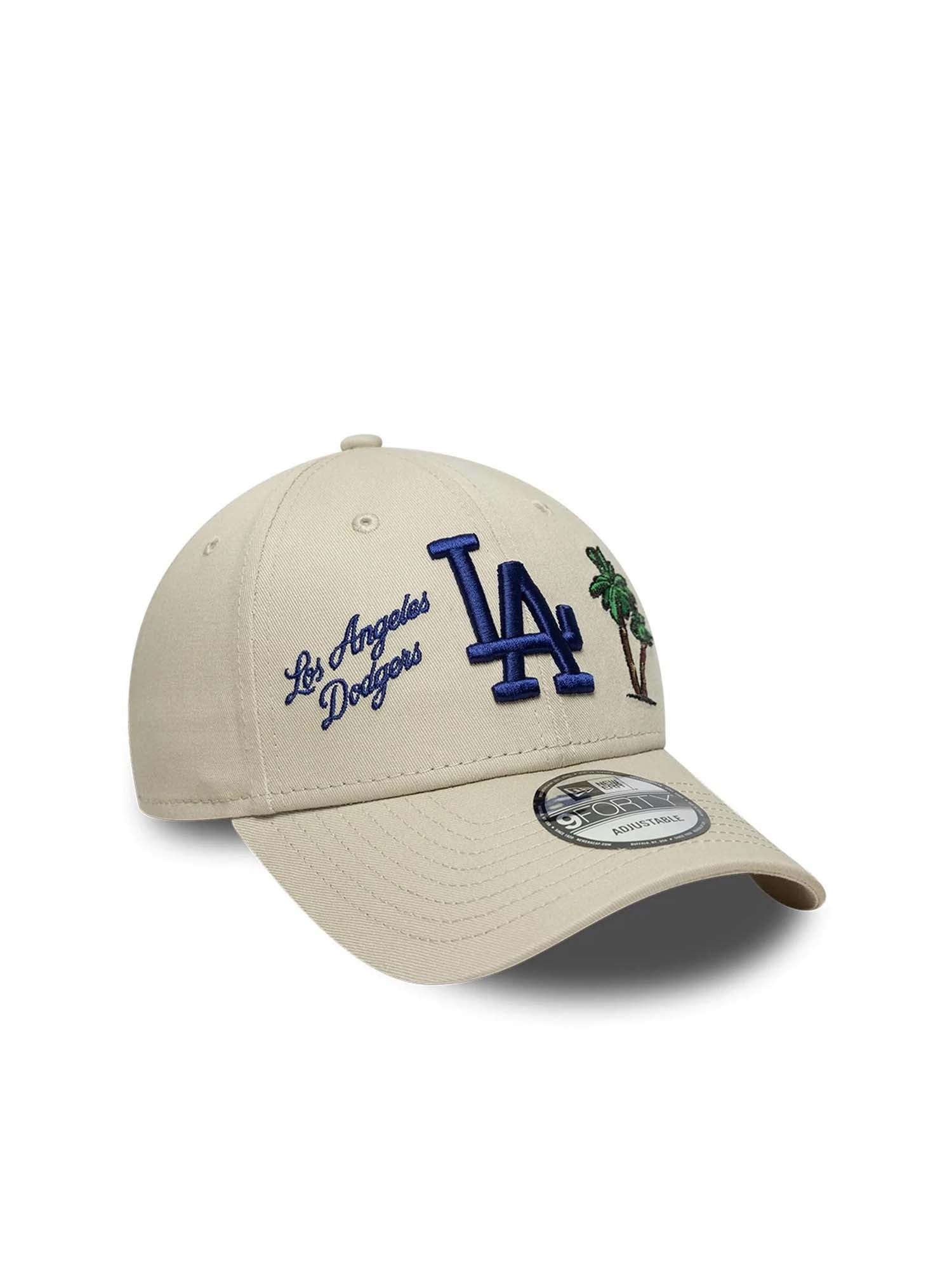 New Era Cappellino 9FORTY LA Dodgers MLB City Icon Beige