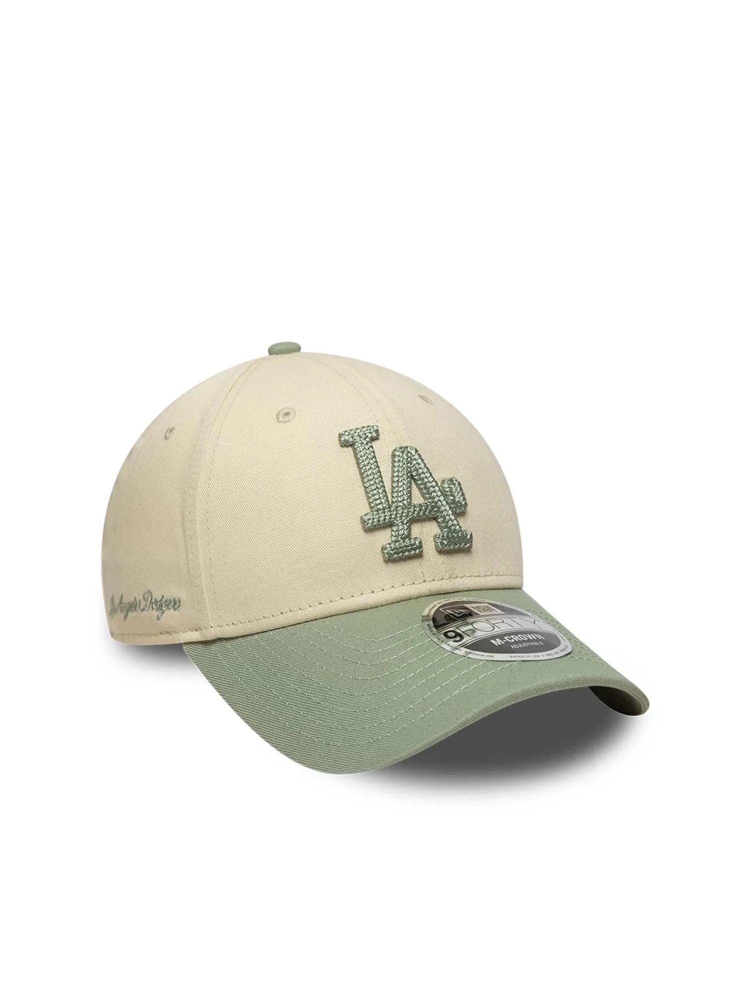 New Era Cappellino 9FORTY M-Crown LA Dodgers MLB Side Scrip Giallo