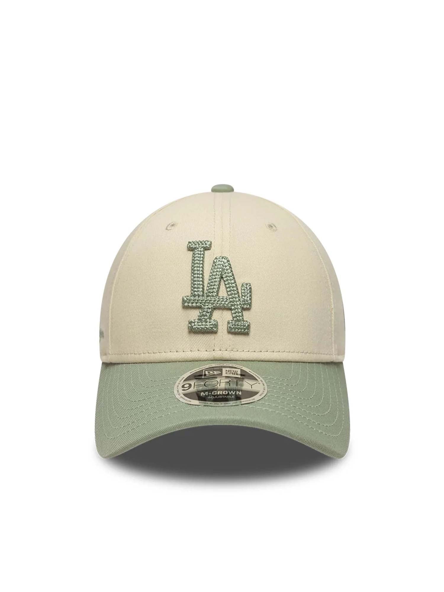 New Era Cappellino 9FORTY M-Crown LA Dodgers MLB Side Scrip Giallo