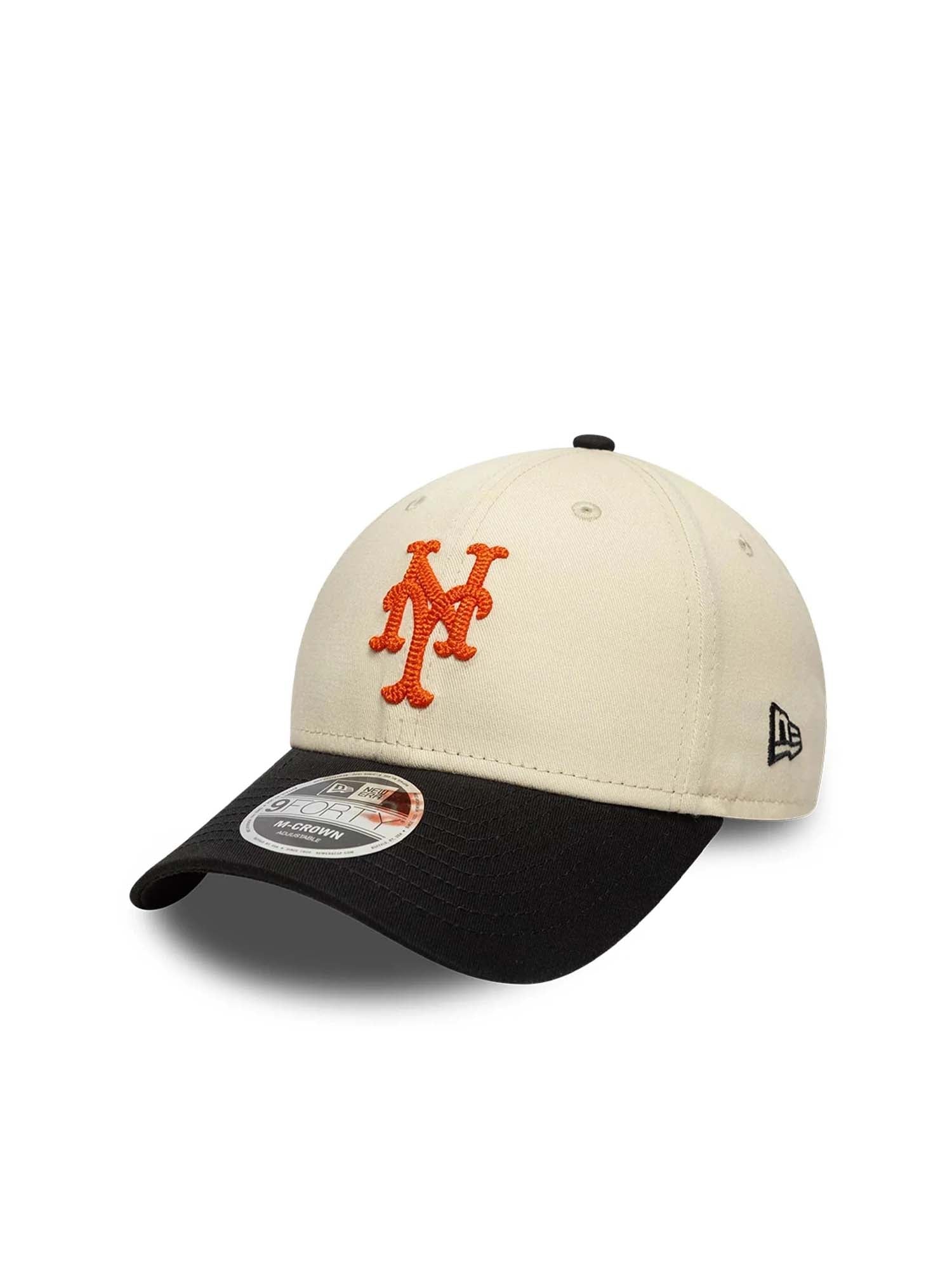 New Era Cappellino 9FORTY M-Crown New York Mets MLB Side Script Giallo