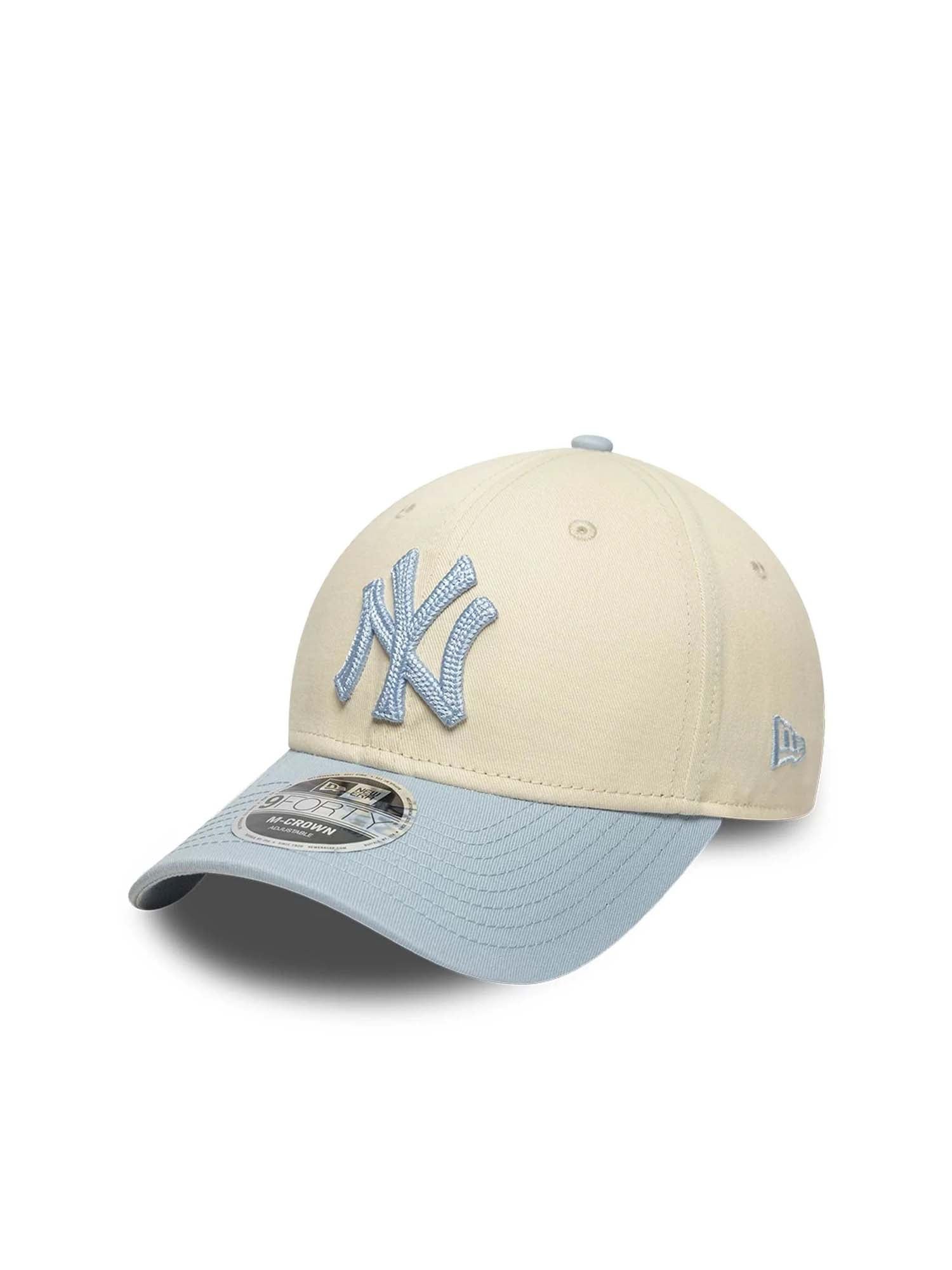 New Era Cappellino 9FORTY M-Crown New York Yankees MLB Side Script Giallo