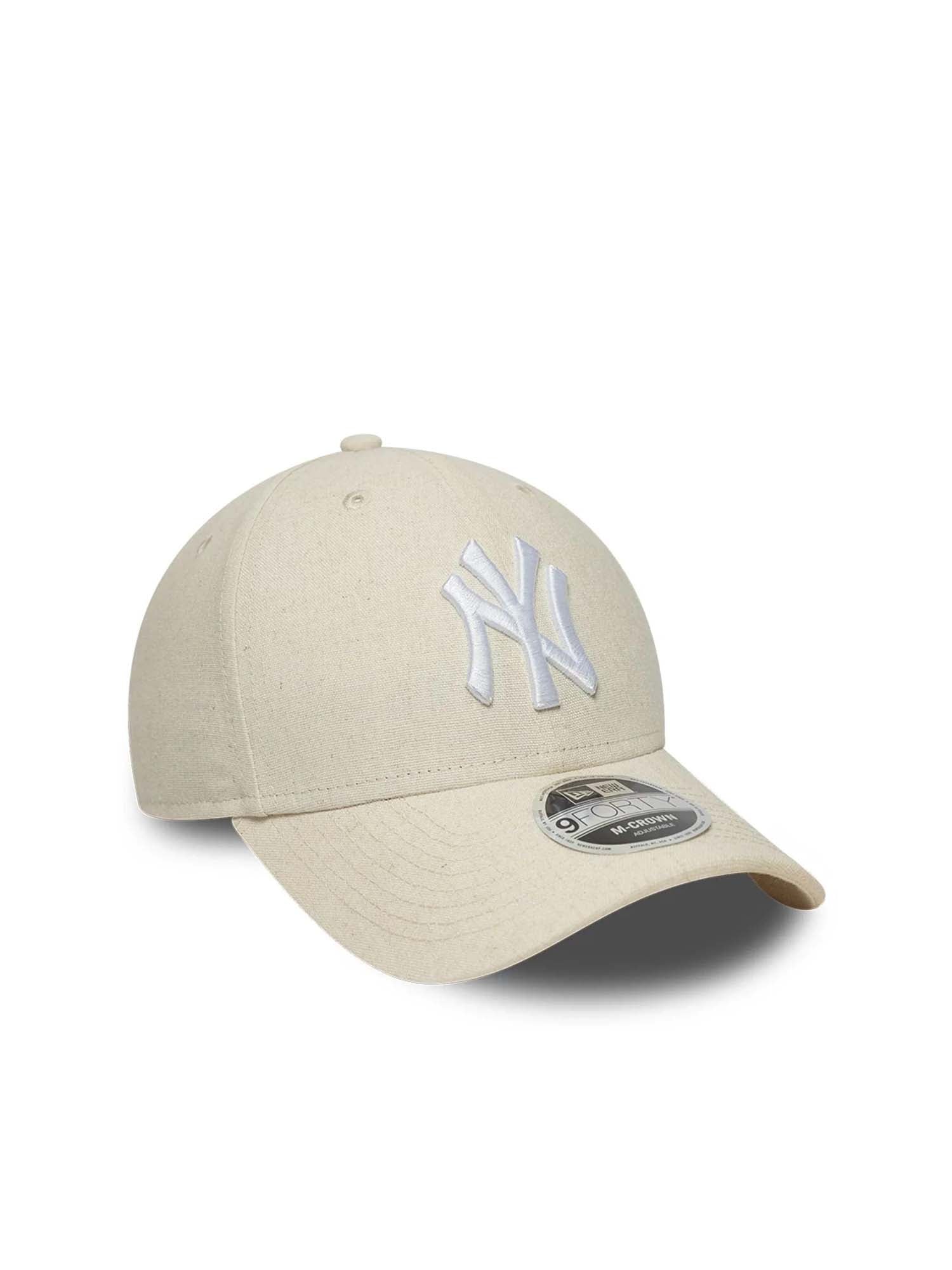 New Era Cappellino 9FORTY M-Crown New York Yankees MLB Linen Giallo