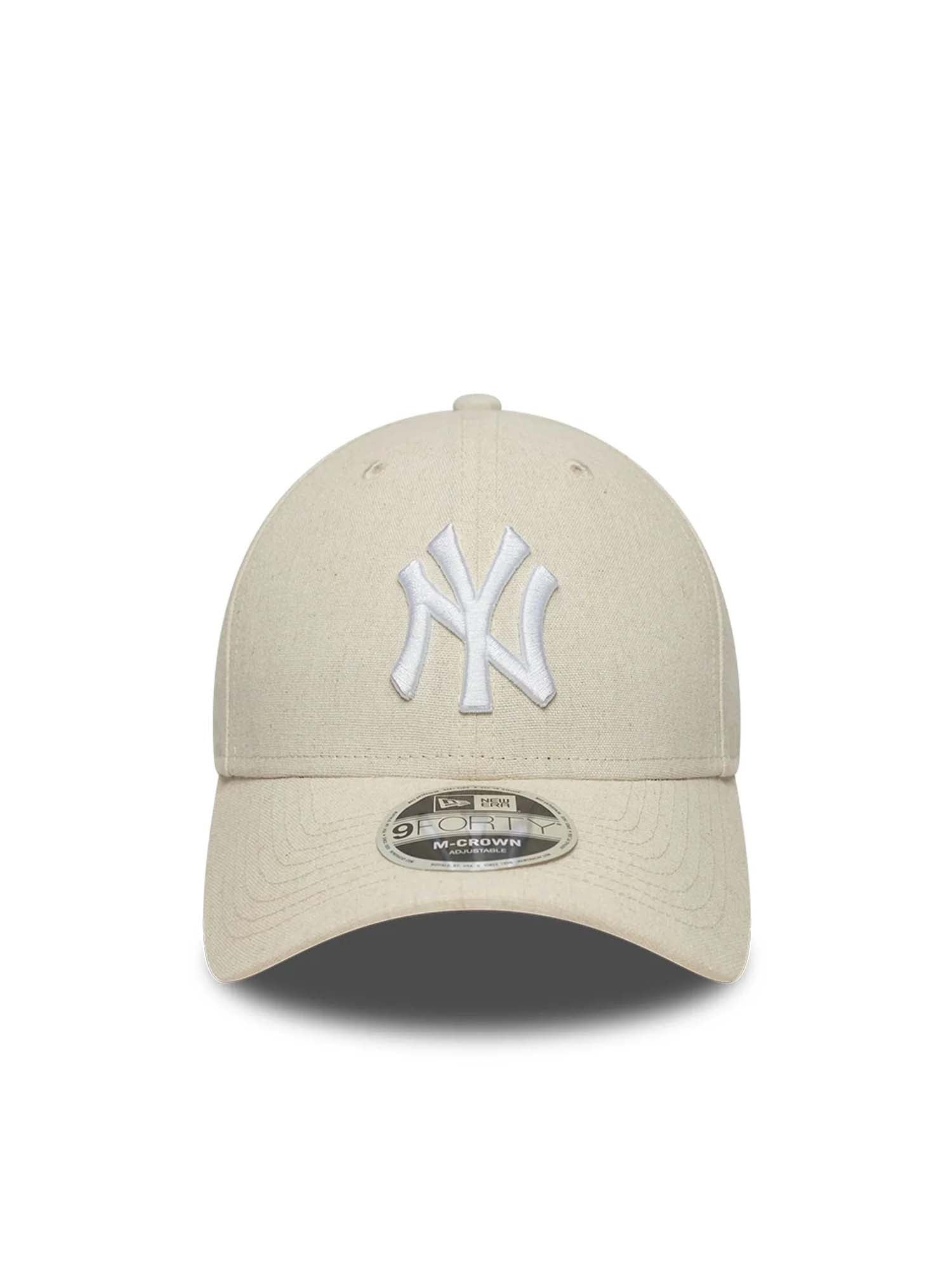 New Era Cappellino 9FORTY M-Crown New York Yankees MLB Linen Giallo