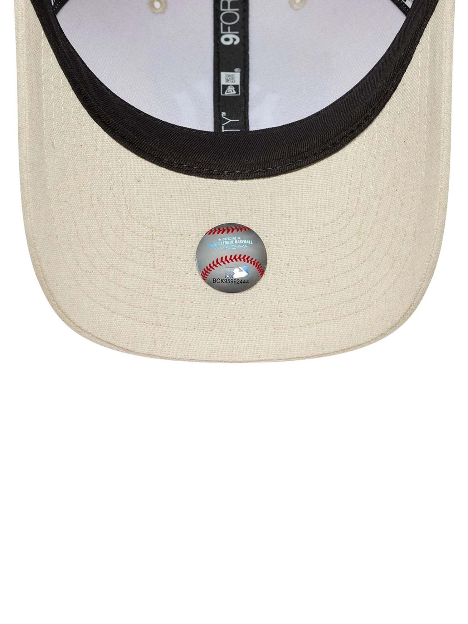 New Era Cappellino 9FORTY M-Crown New York Yankees MLB Linen Giallo