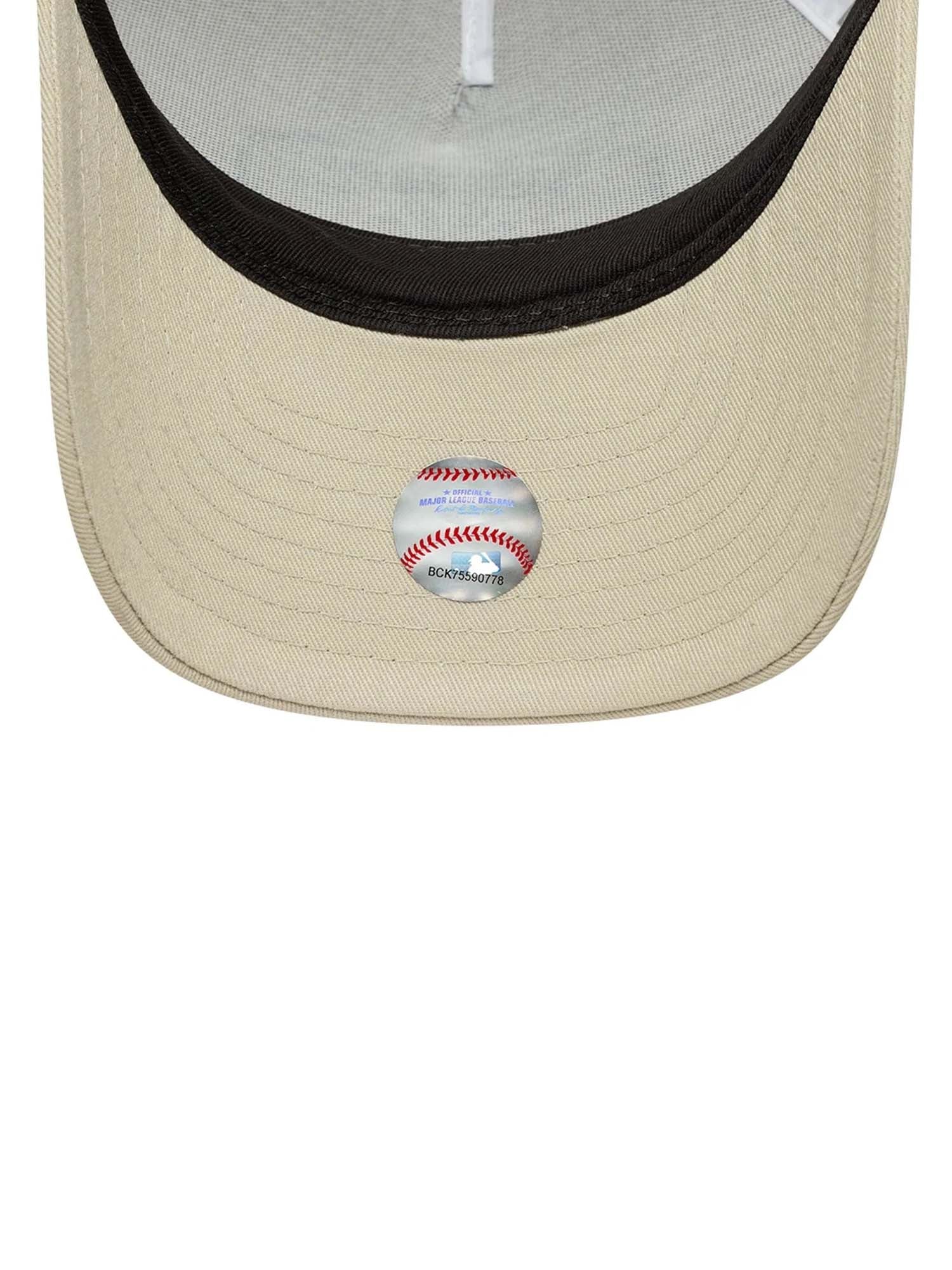 New Era Cappellino 9FORTY M-Crown A-Frame Trucker New York Yankees MLB Patch Giallo